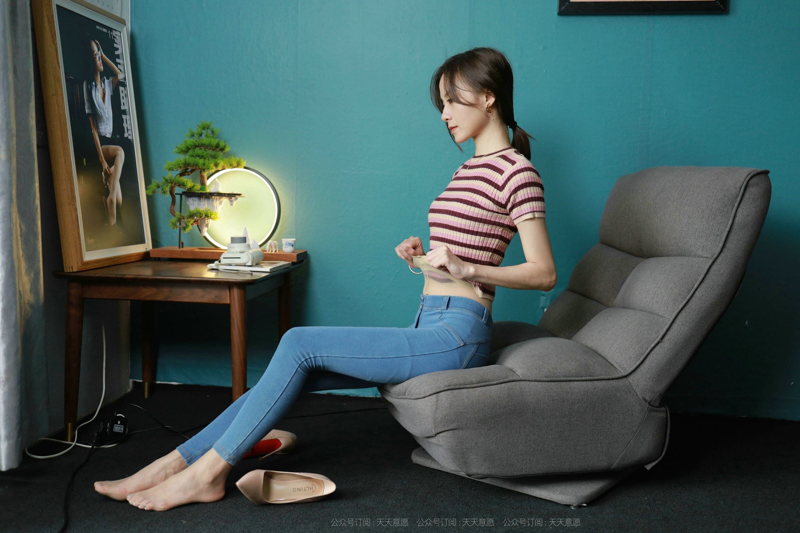 模特：小六《牛仔裤里丝》-图48