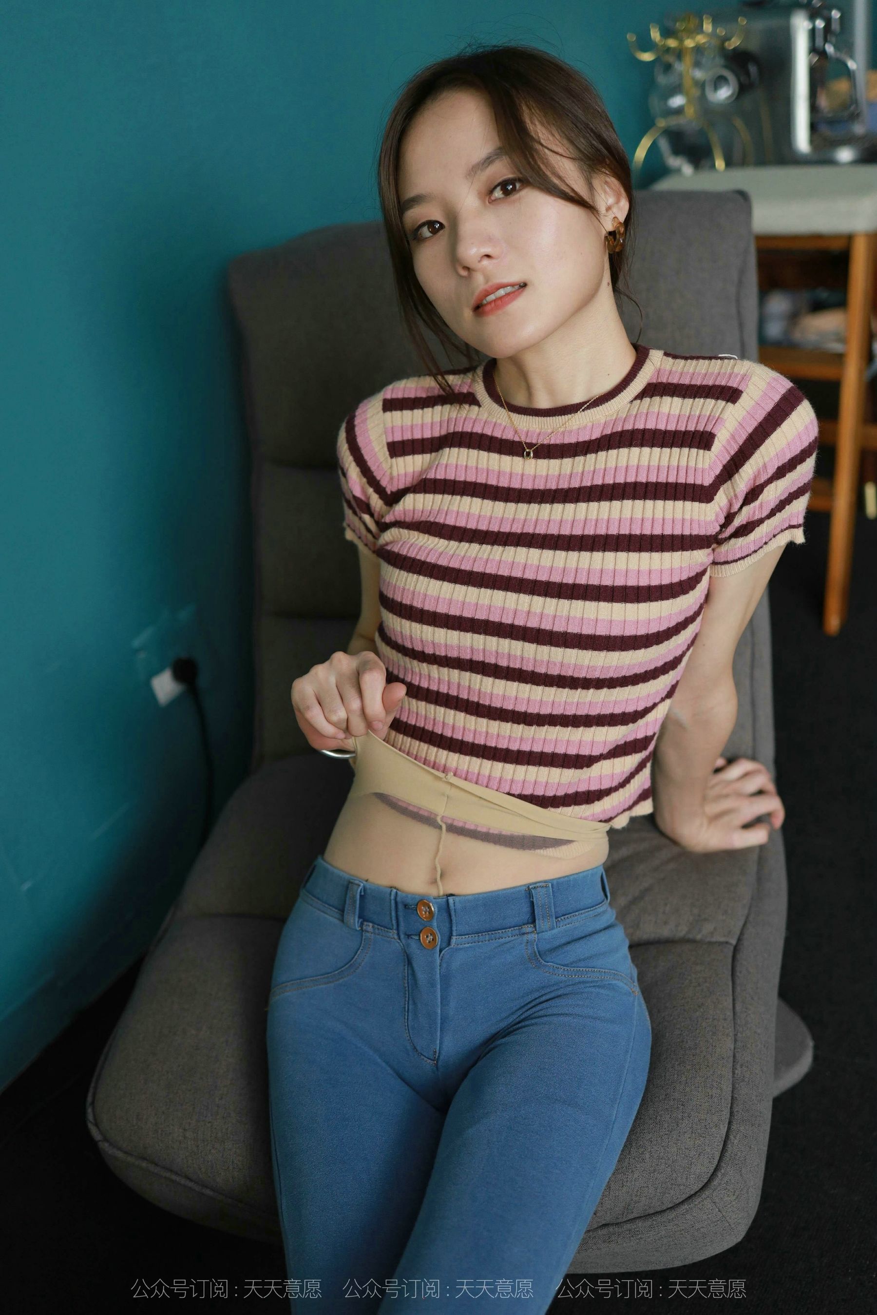 模特：小六《牛仔裤里丝》-图50