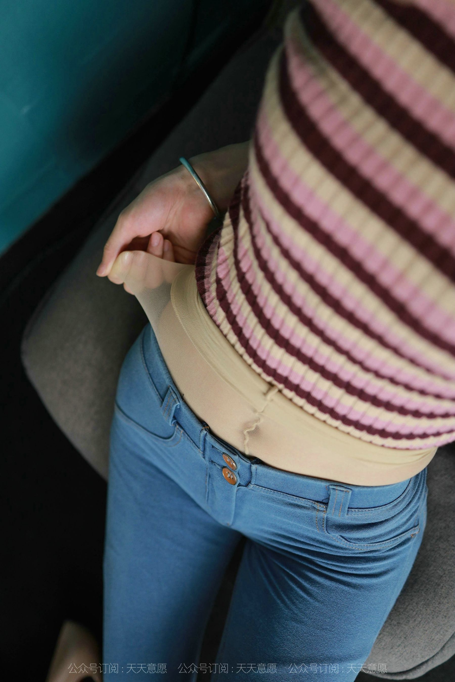 模特：小六《牛仔裤里丝》-图52