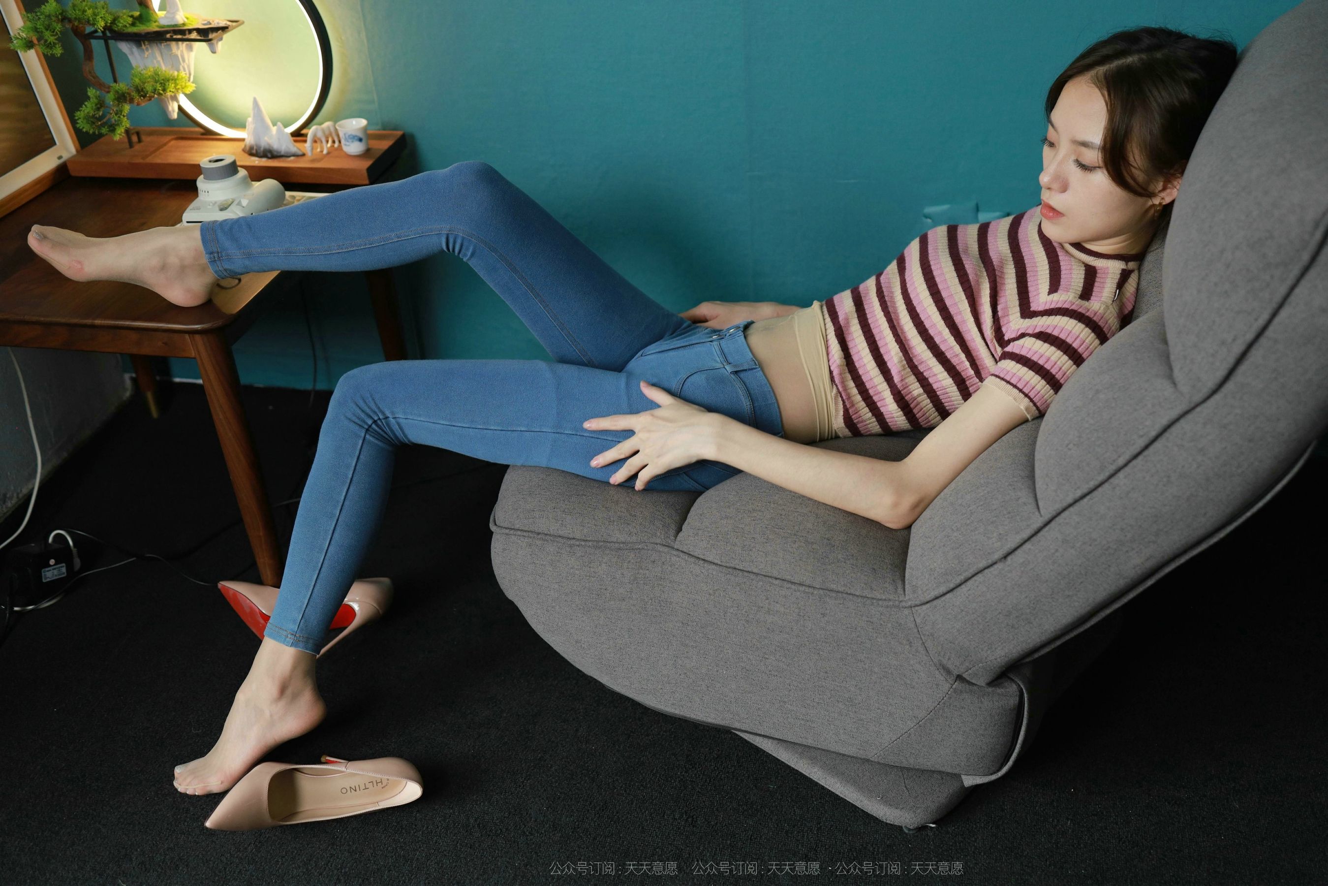 模特：小六《牛仔裤里丝》-图62