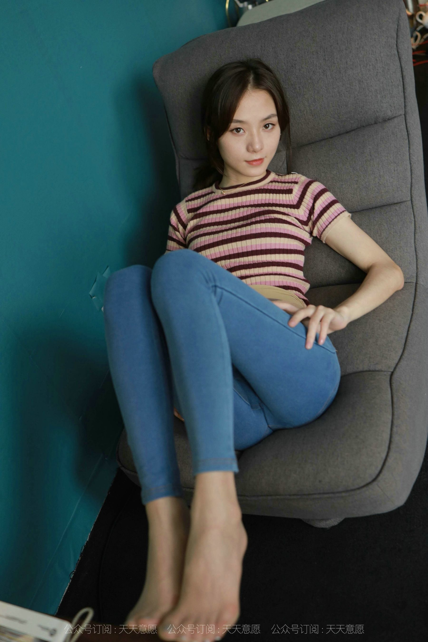 模特：小六《牛仔裤里丝》-图68