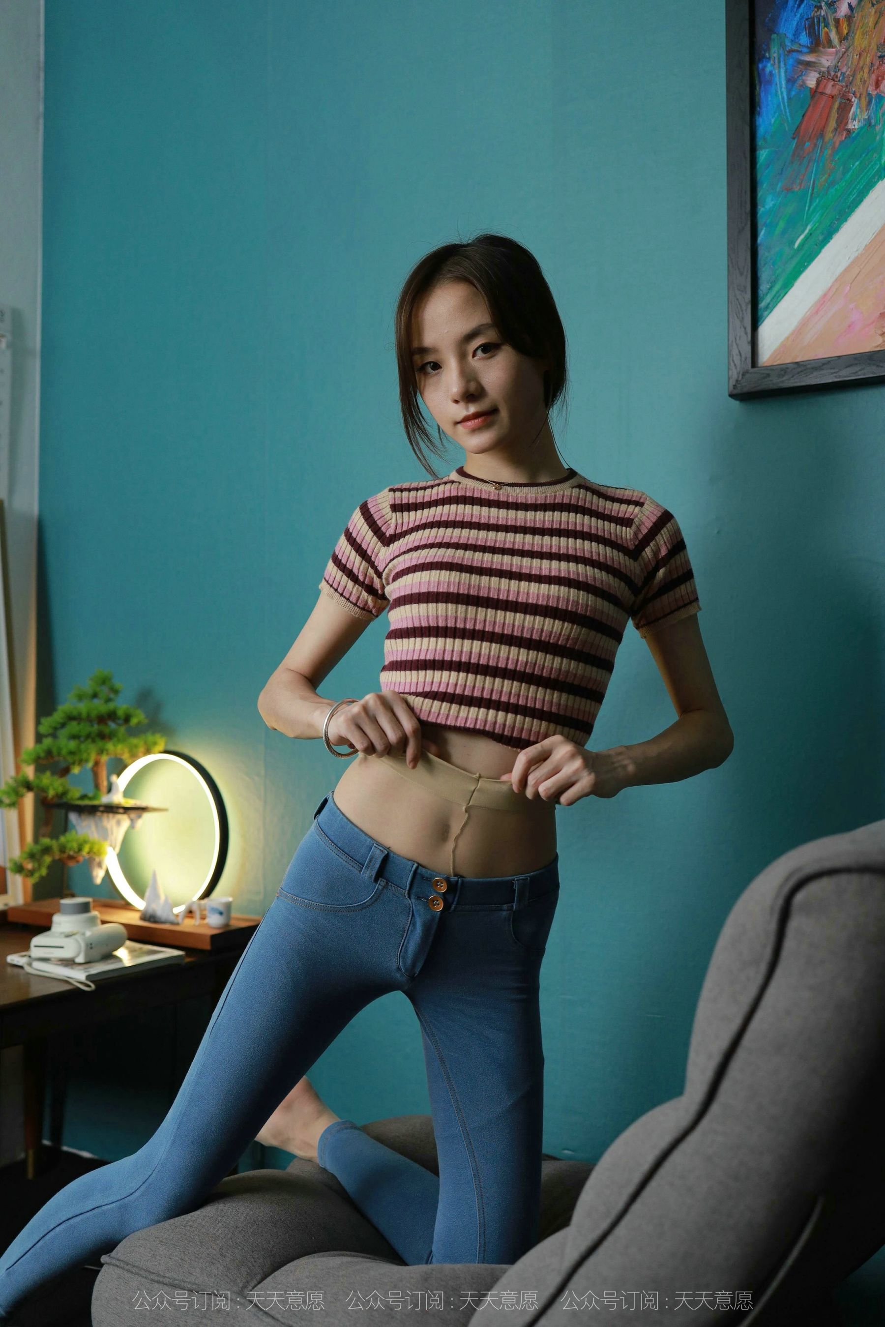 模特：小六《牛仔裤里丝》-图79