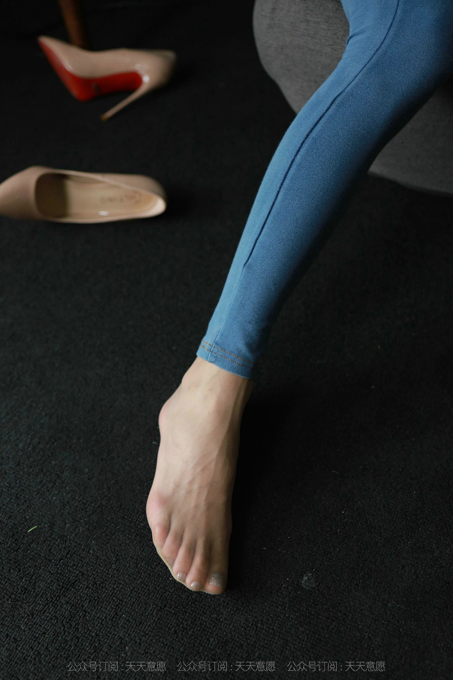 模特：小六《牛仔裤里丝》-图83