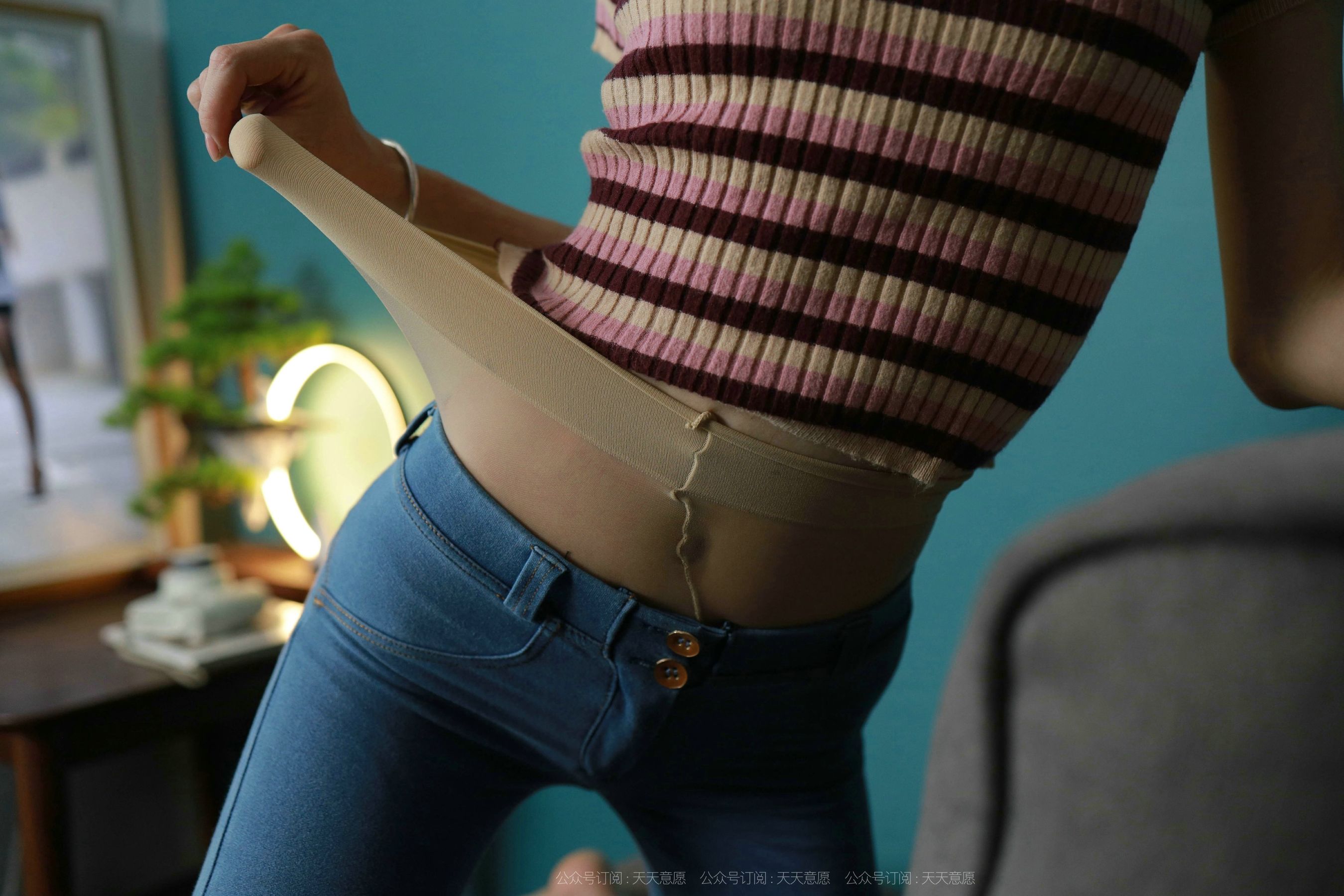 模特：小六《牛仔裤里丝》-图87