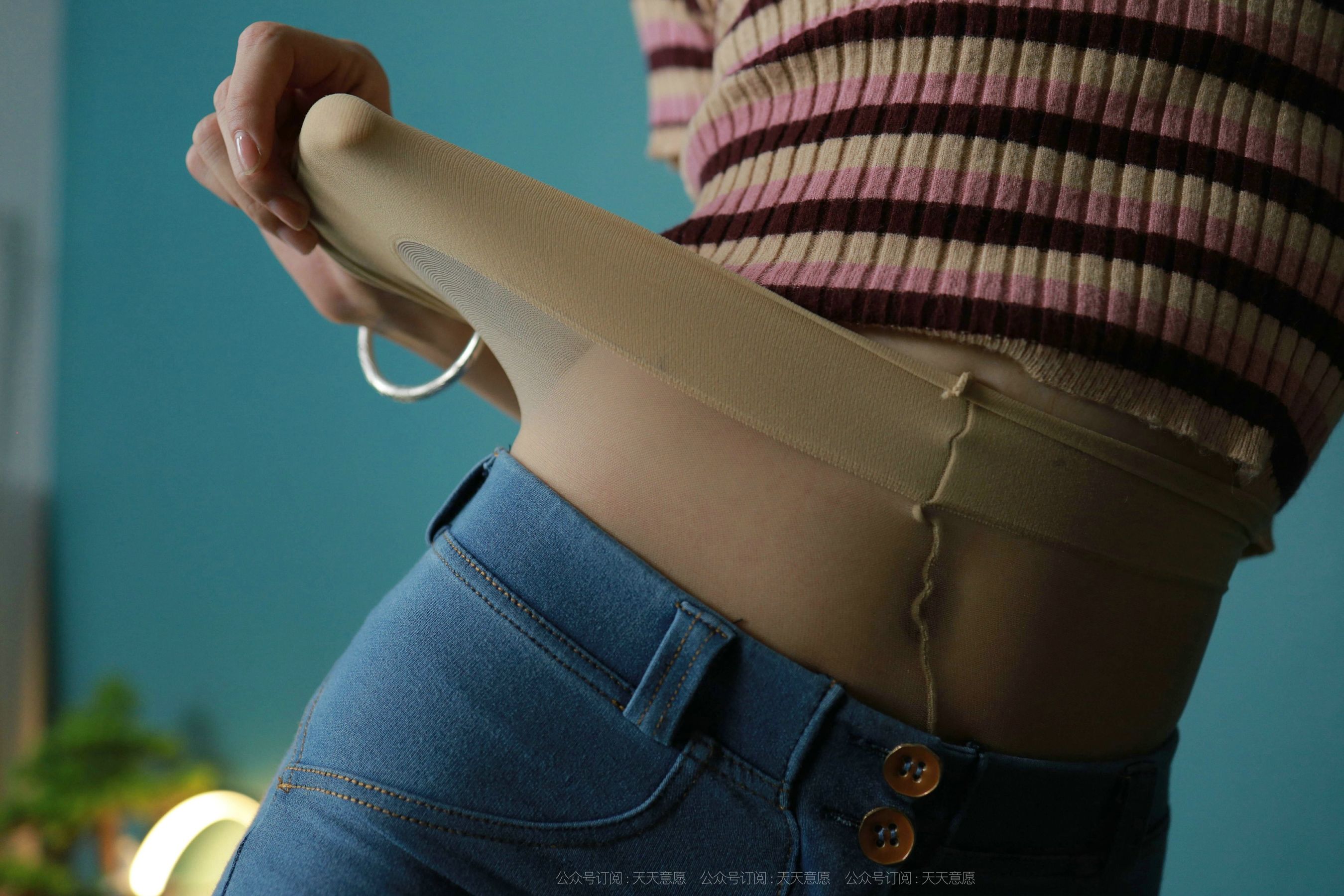 模特：小六《牛仔裤里丝》-图88