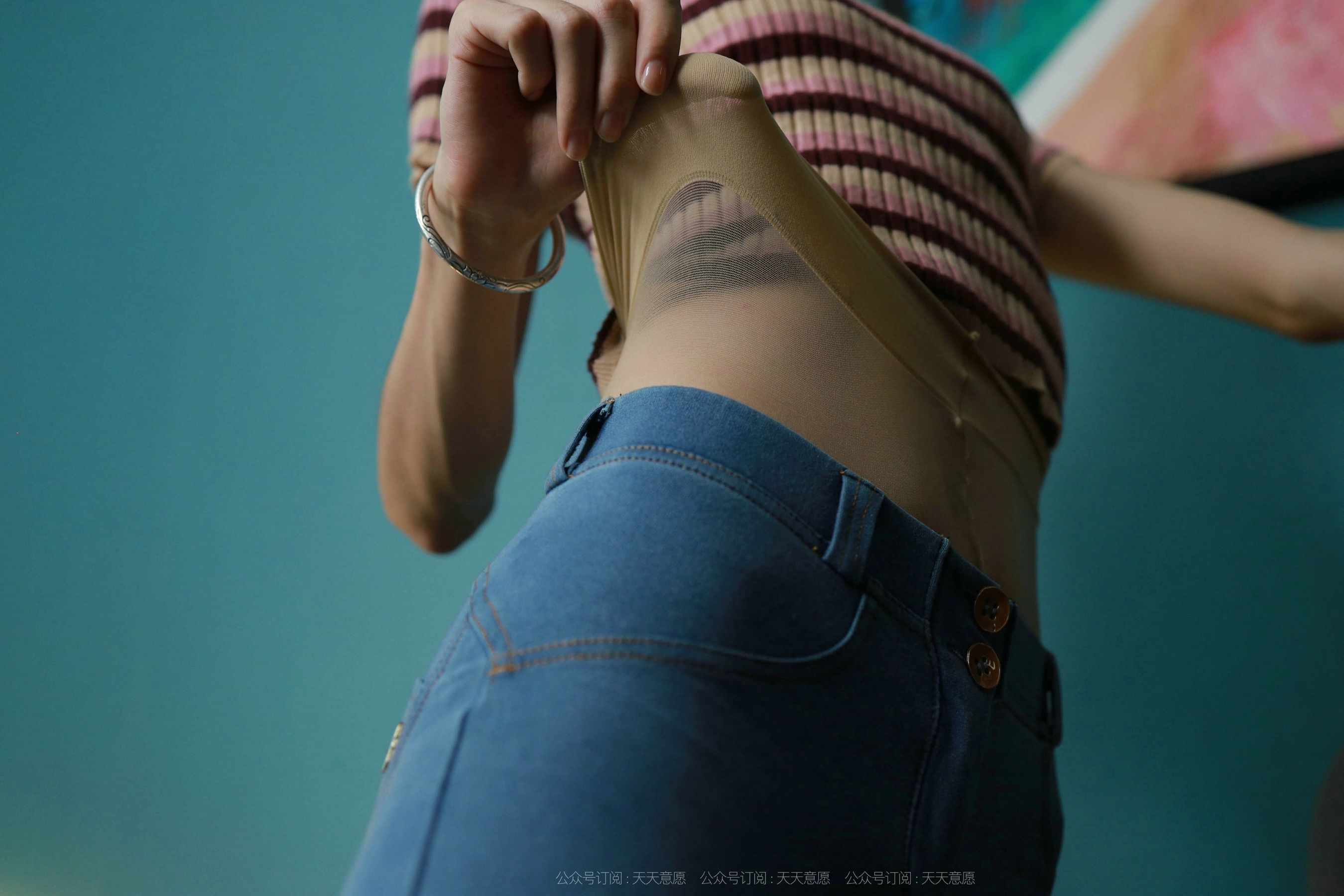 模特：小六《牛仔裤里丝》-图89