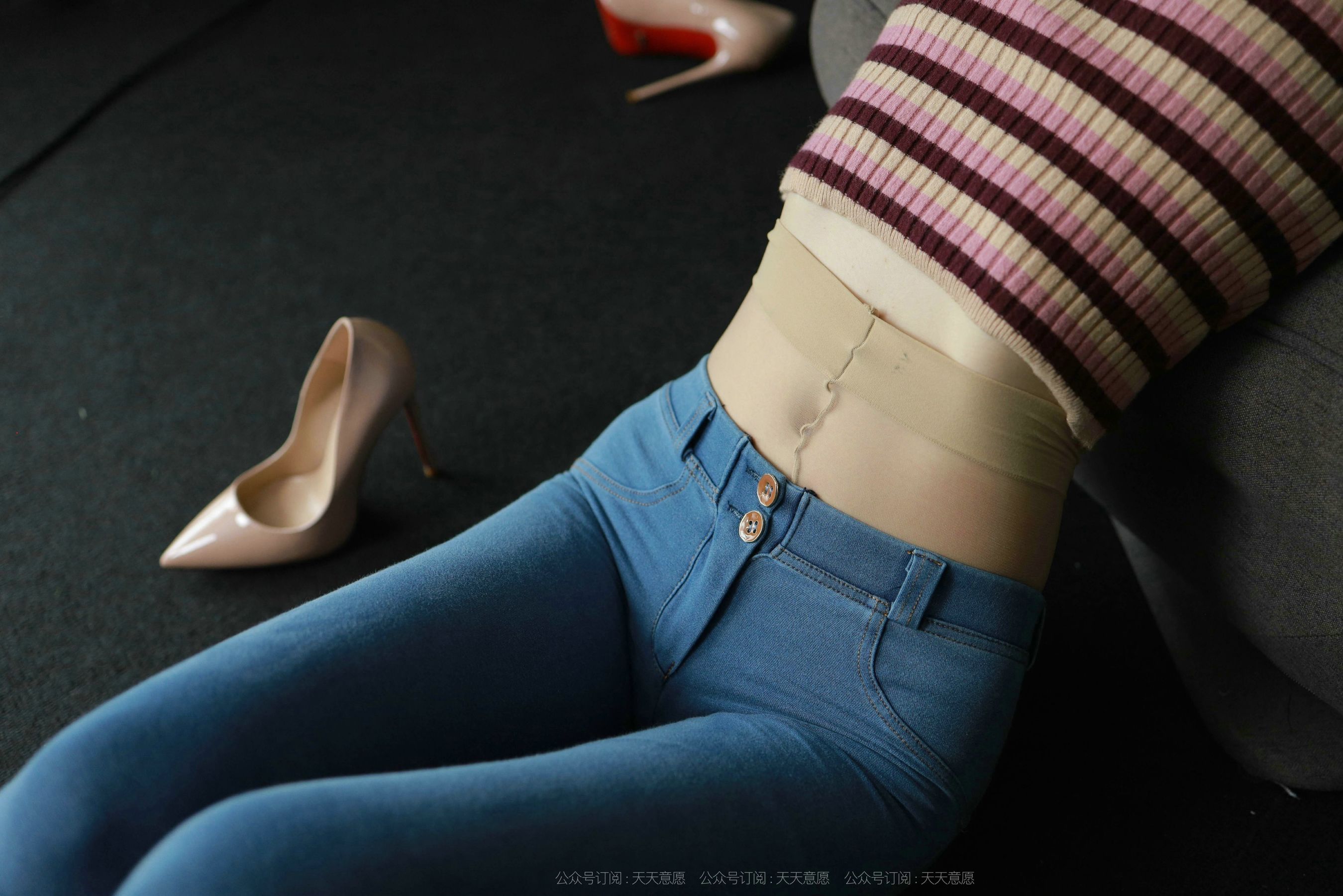 模特：小六《牛仔裤里丝》-图95