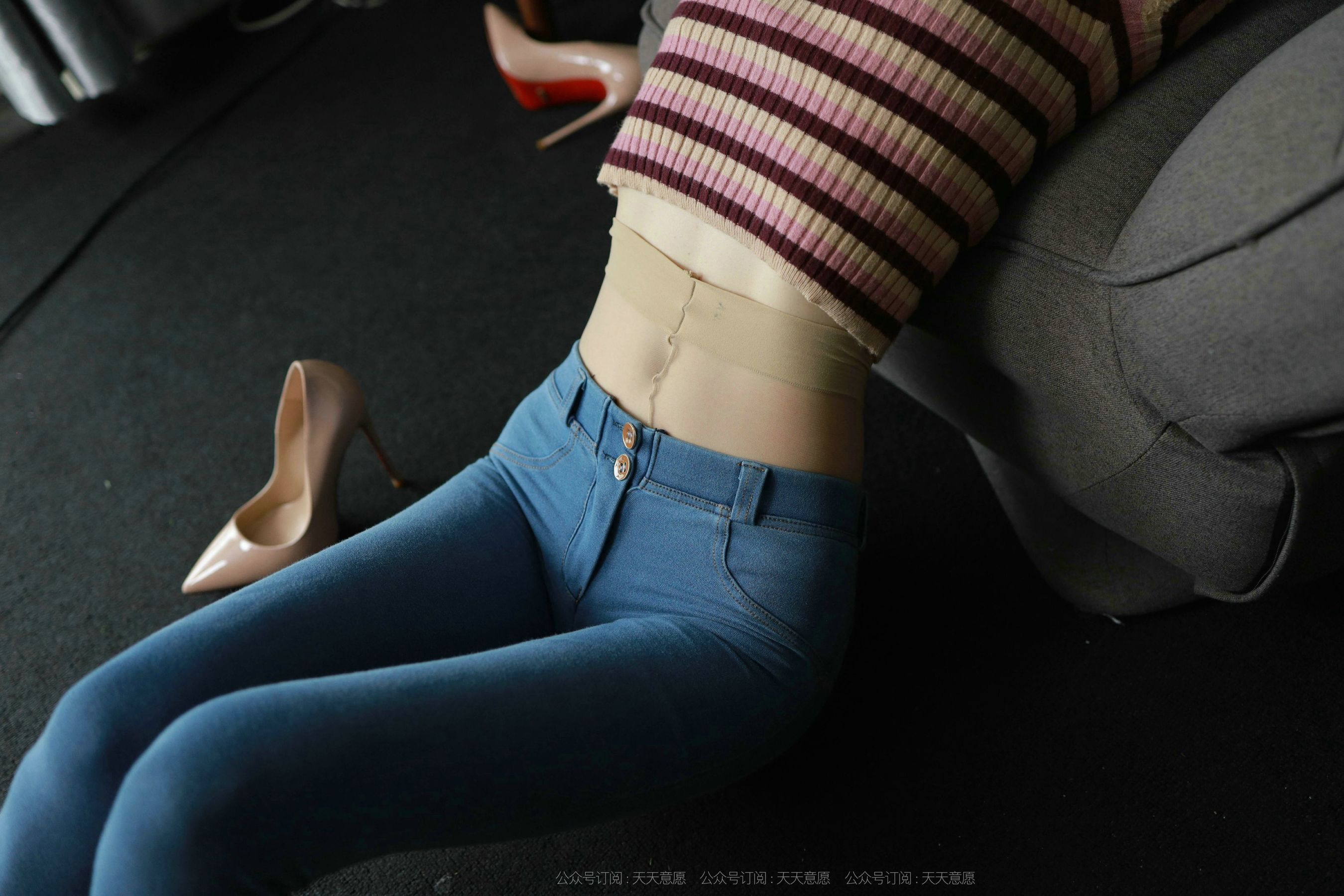 模特：小六《牛仔裤里丝》-图96