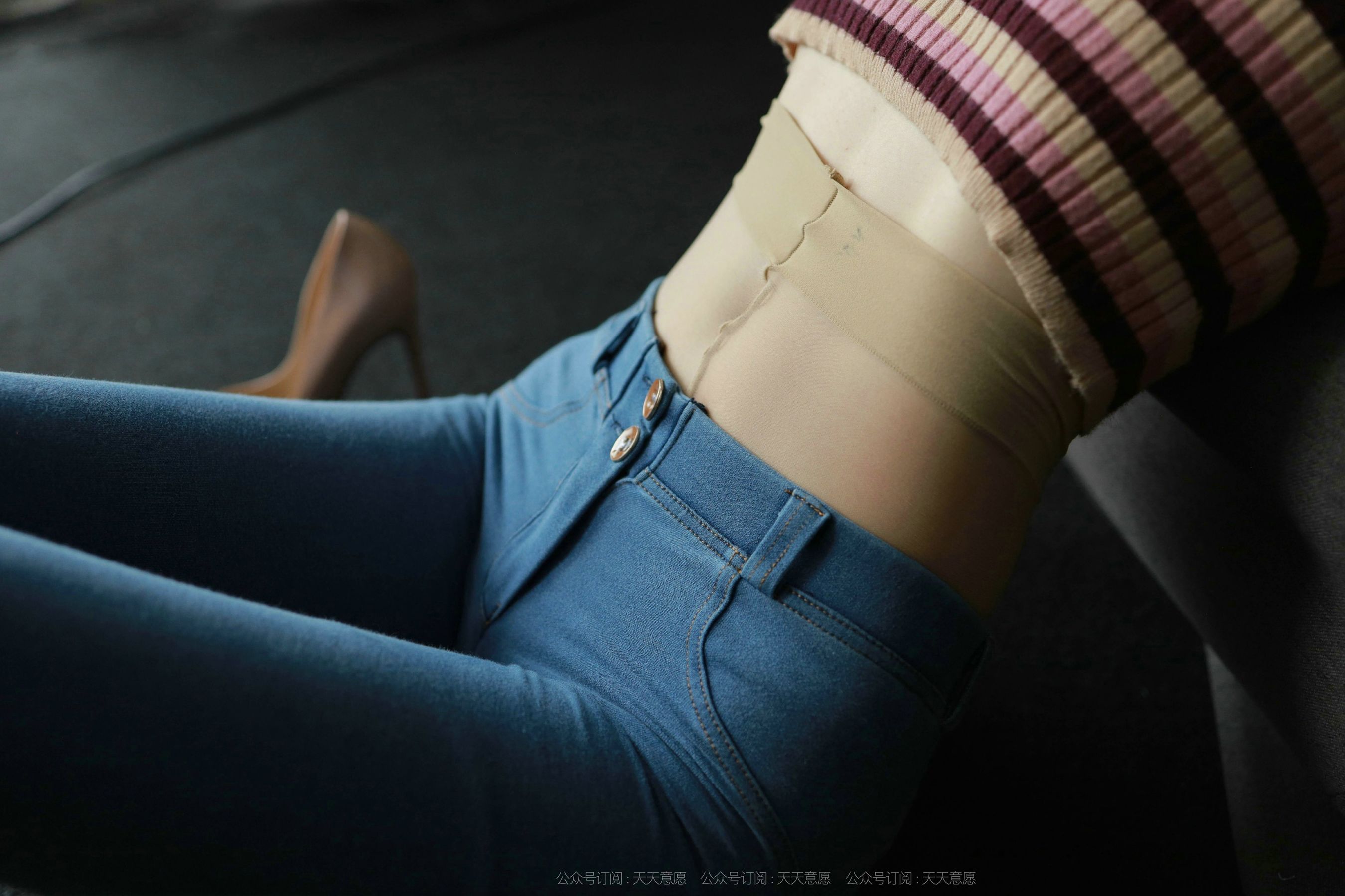 模特：小六《牛仔裤里丝》-图97