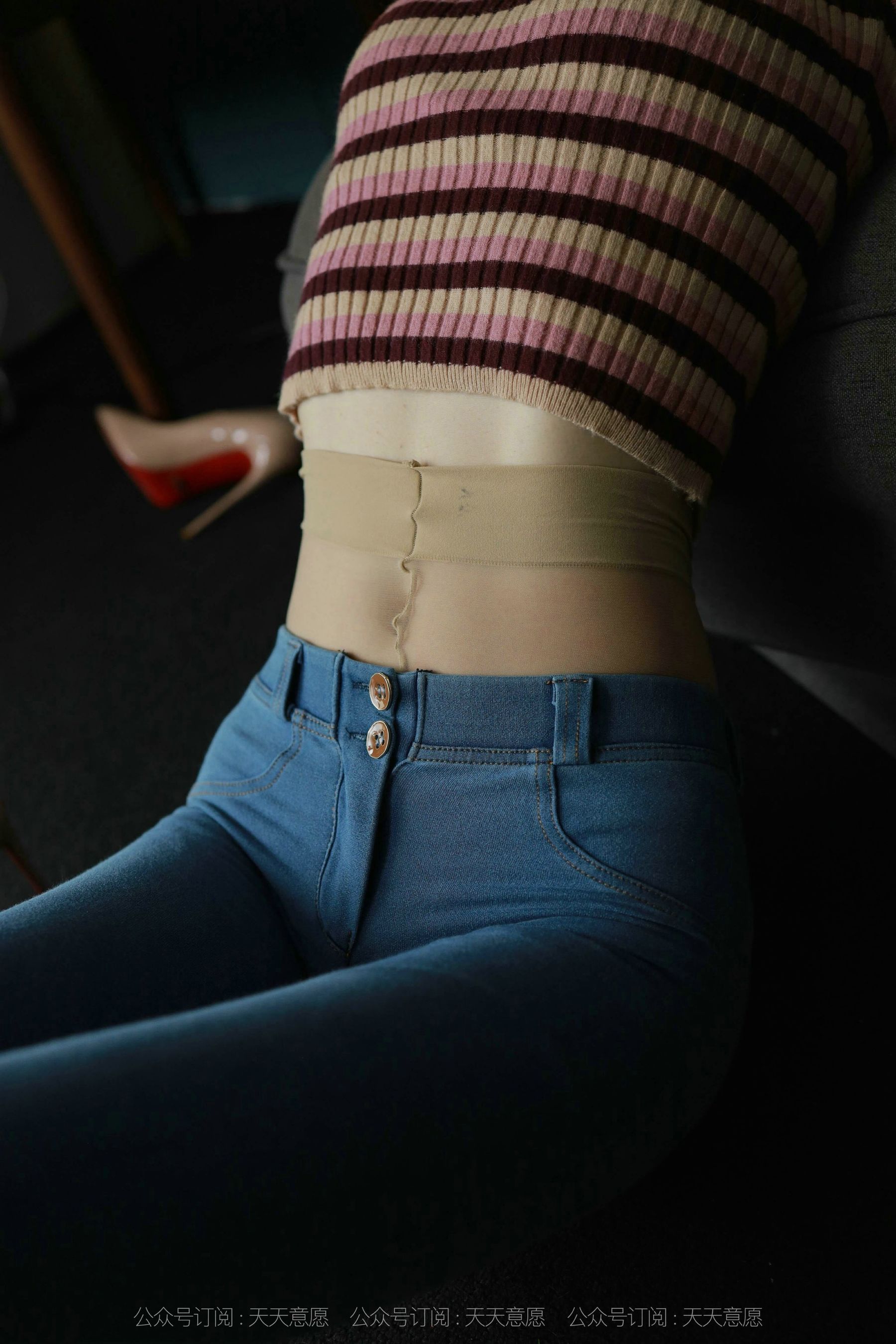 模特：小六《牛仔裤里丝》-图98