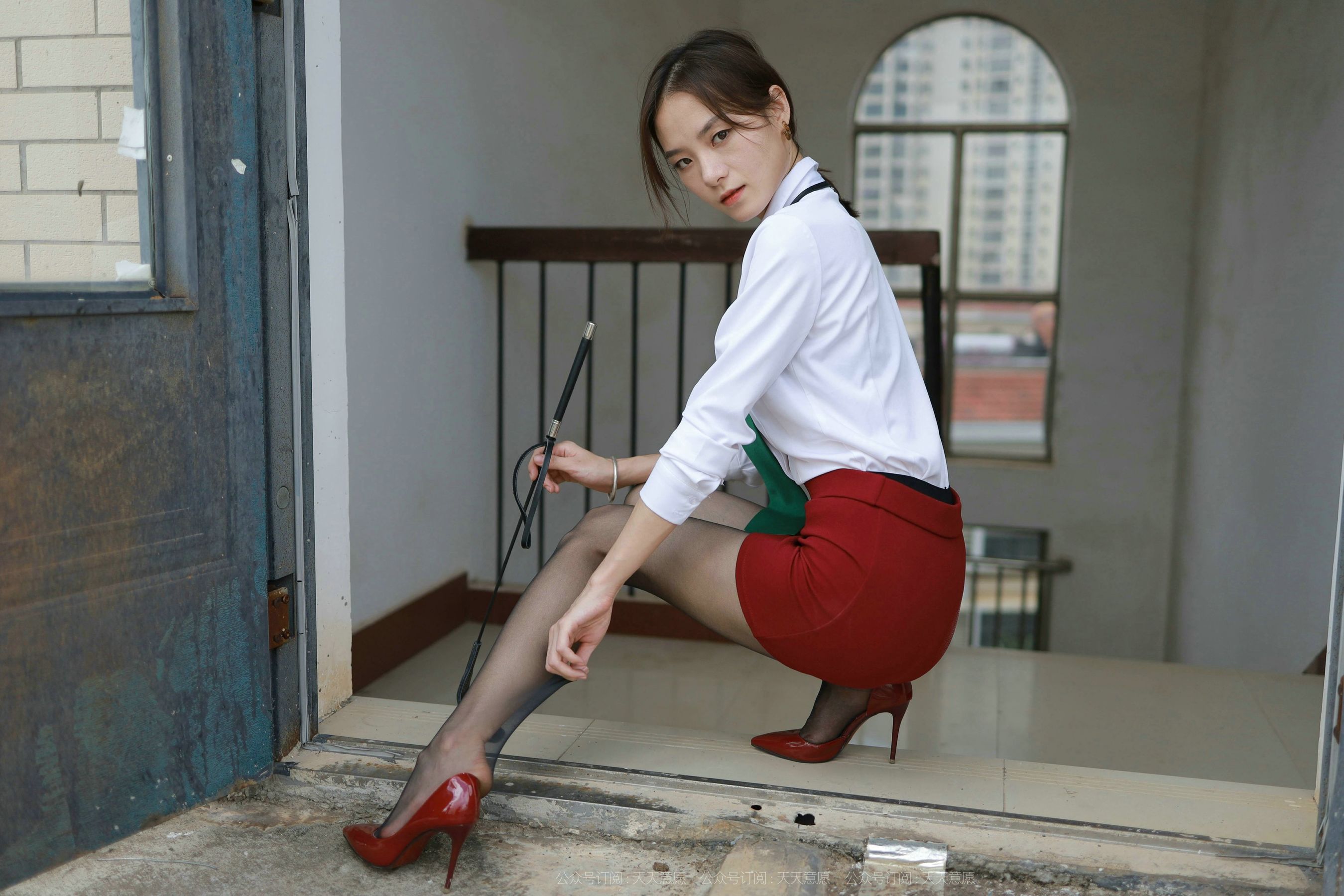 模特：小六《狂野天台》-图26