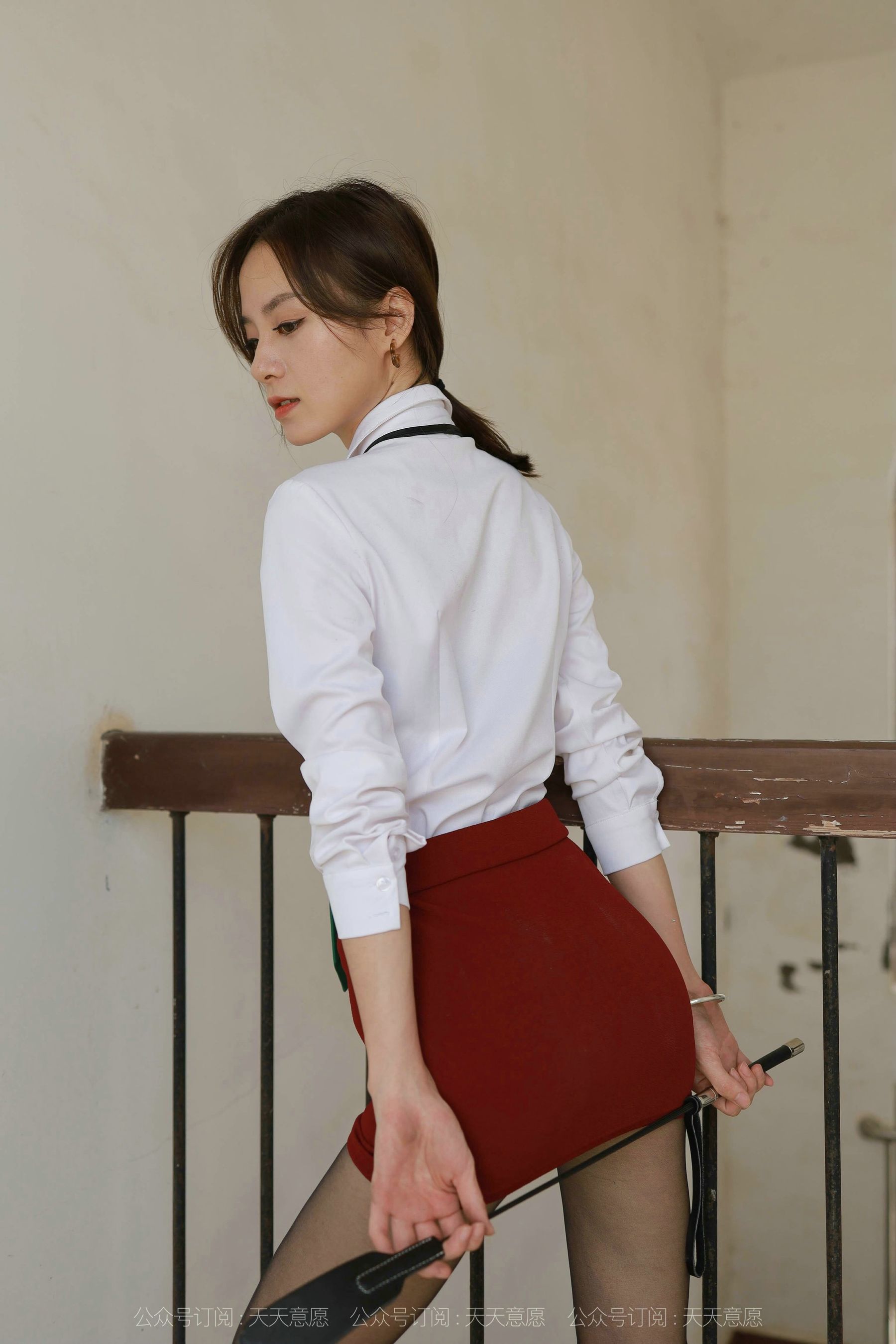 模特：小六《狂野天台》-图68