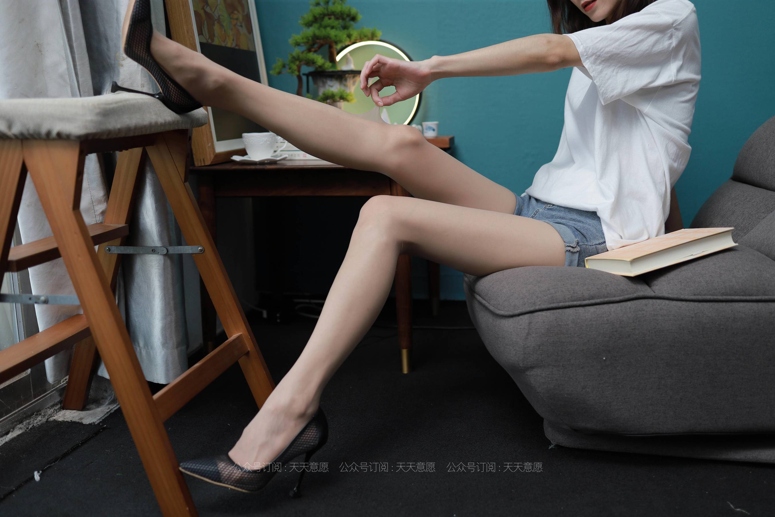 模特：小六《邻家少女爱看书》-图9