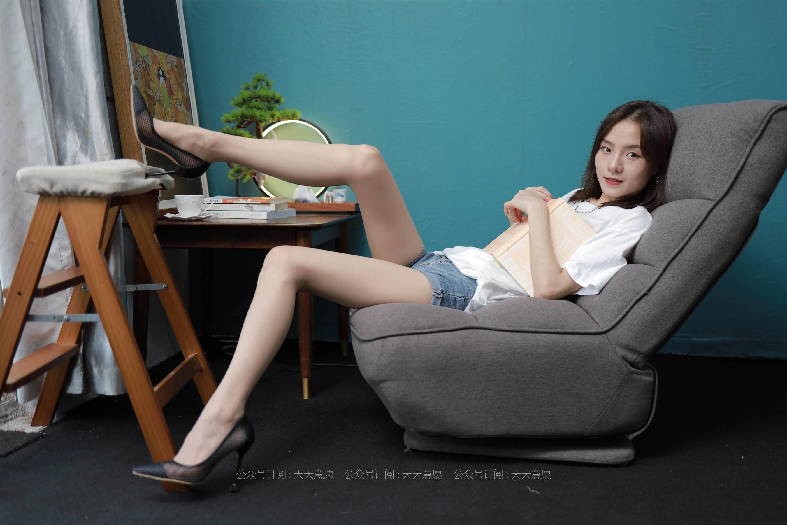 模特：小六《邻家少女爱看书》-图19