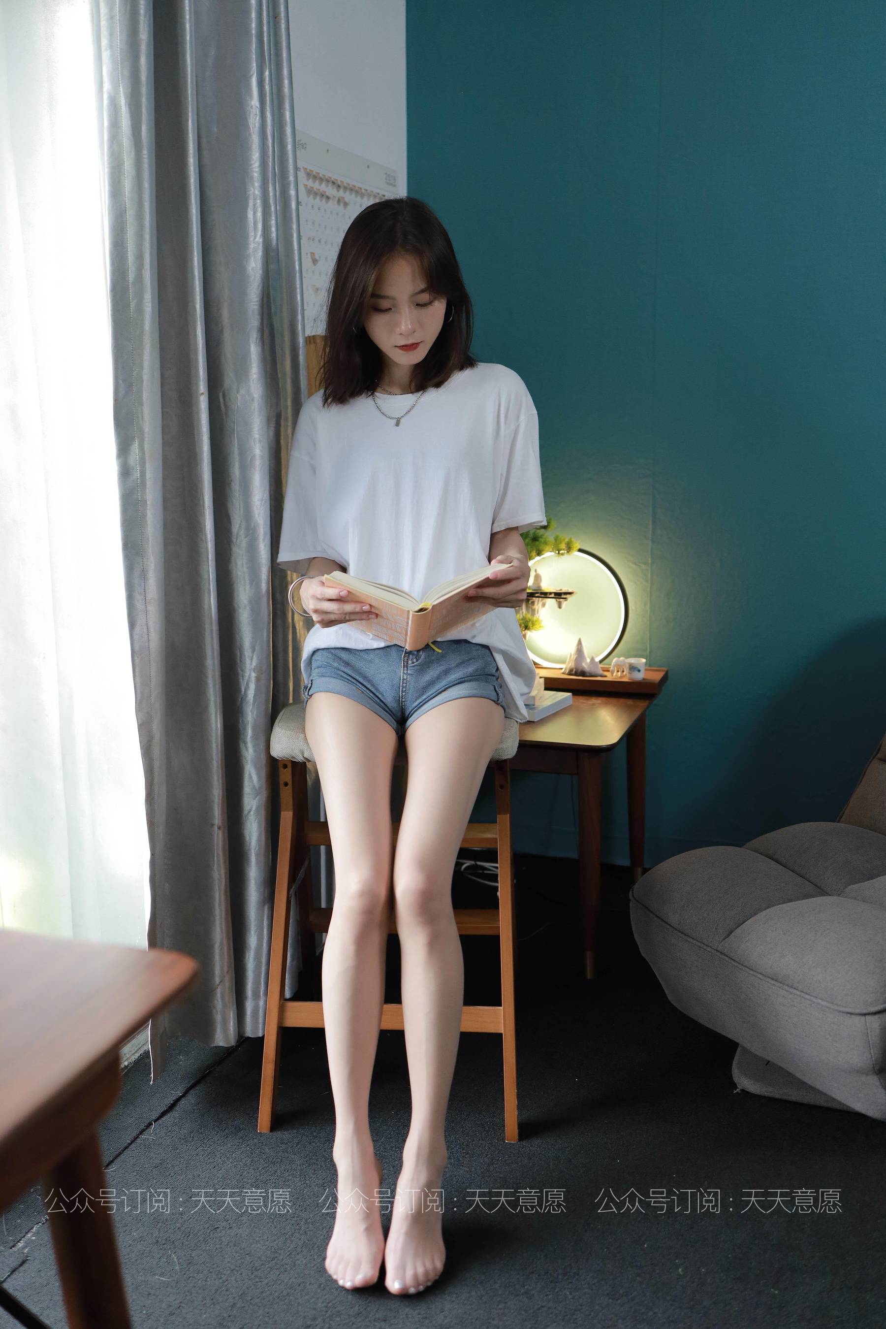 模特：小六《邻家少女爱看书》-图2