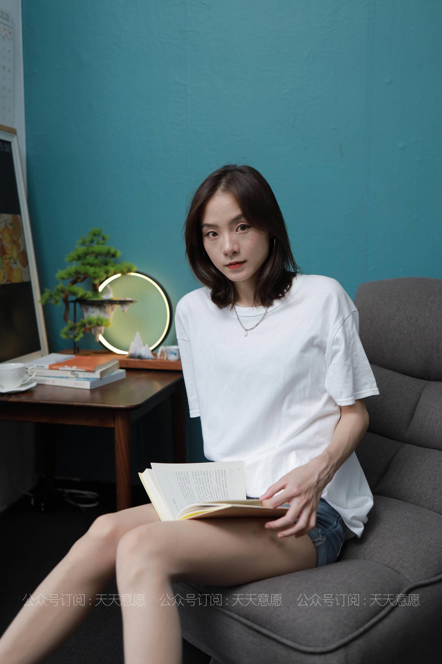 模特：小六《邻家少女爱看书》-图3