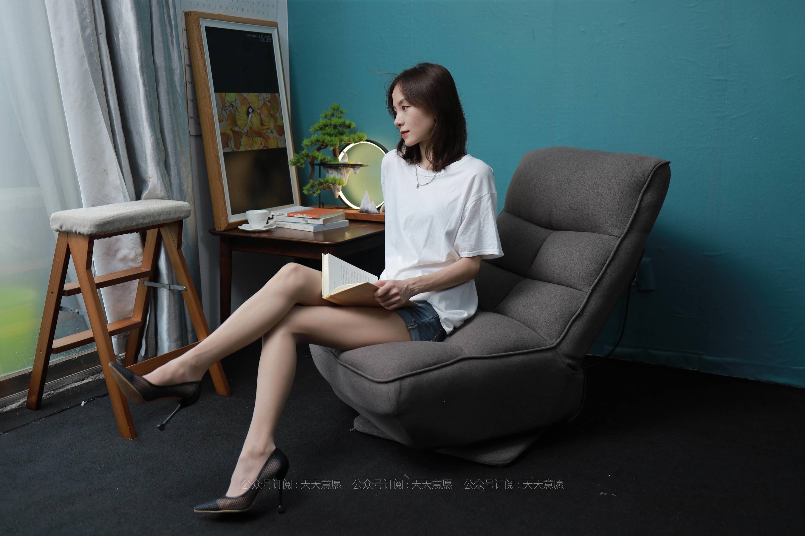 模特：小六《邻家少女爱看书》-图6