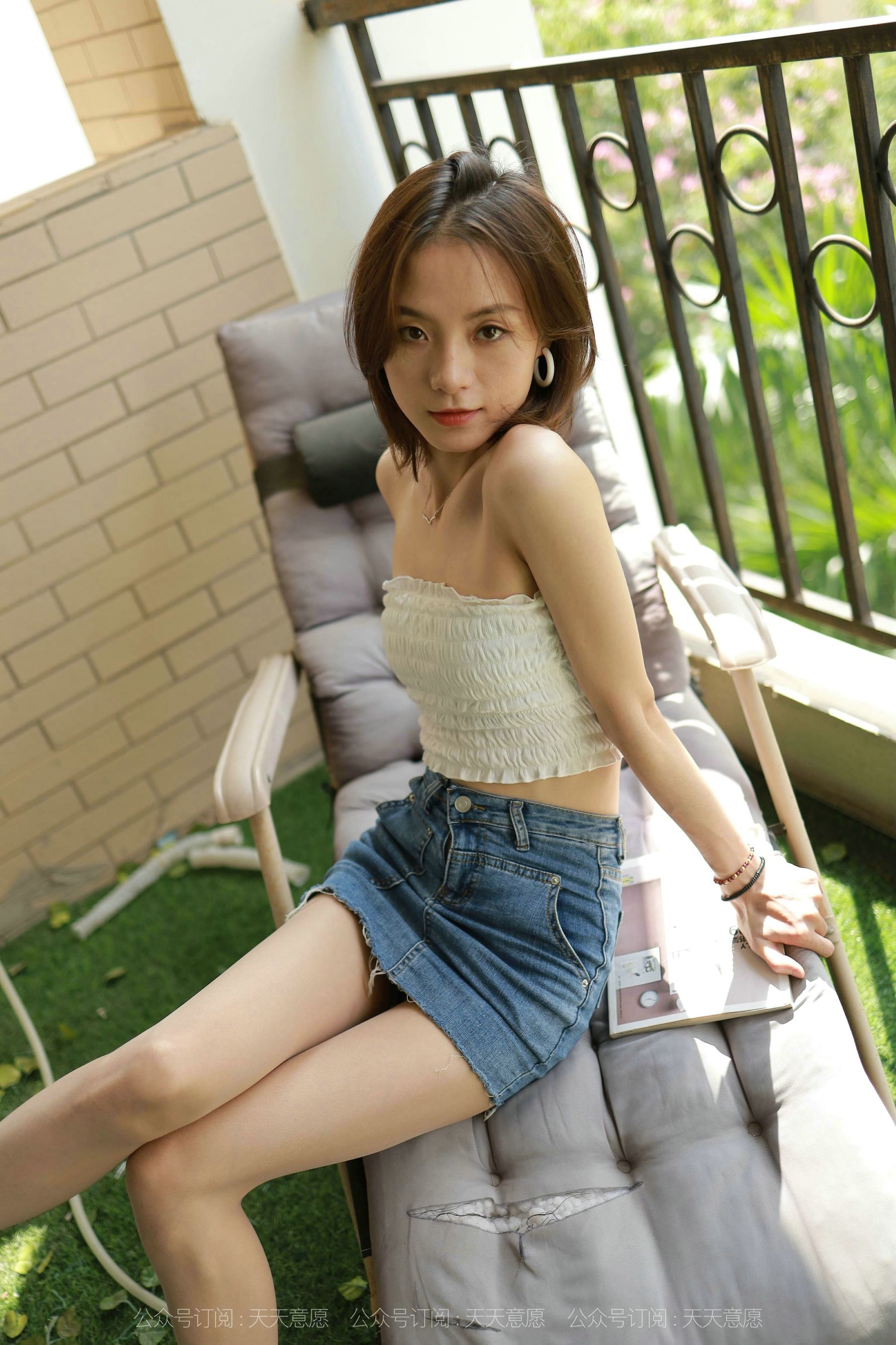 模特：小六《阳台上晒太阳》-图51