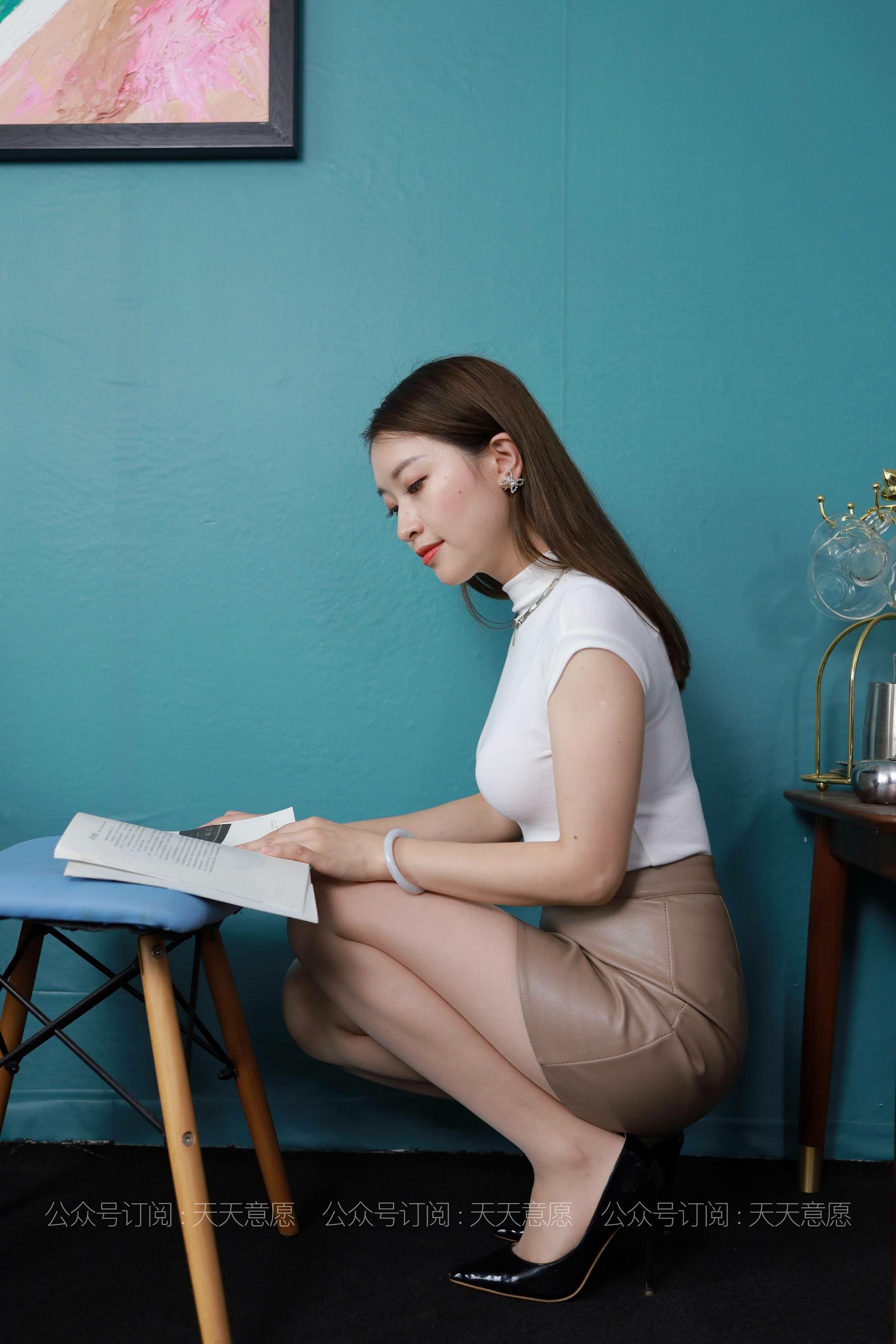 模特：小婕《书中颜如玉》-图70