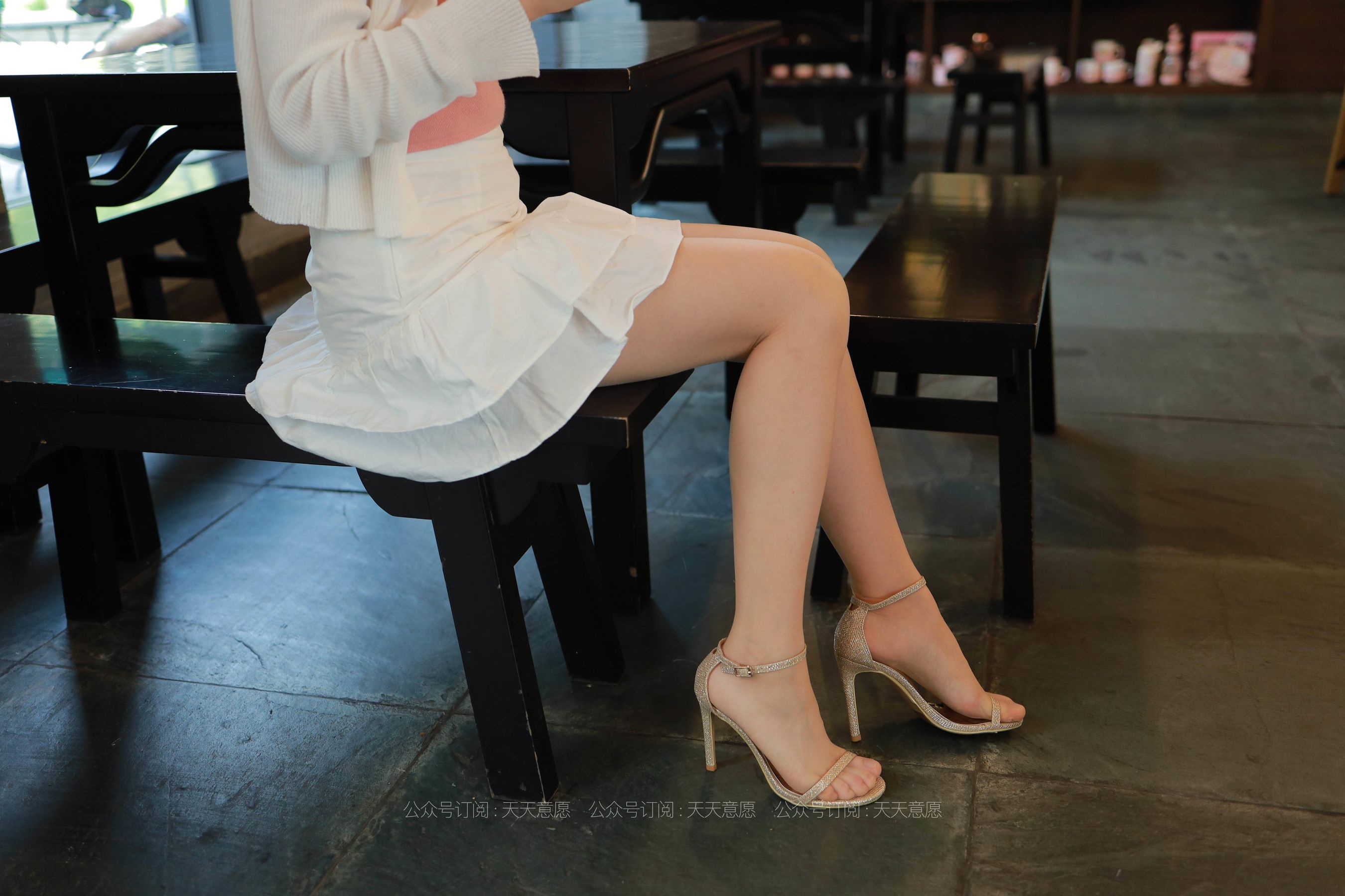 模特：小婕《俏皮小白裙》-图8