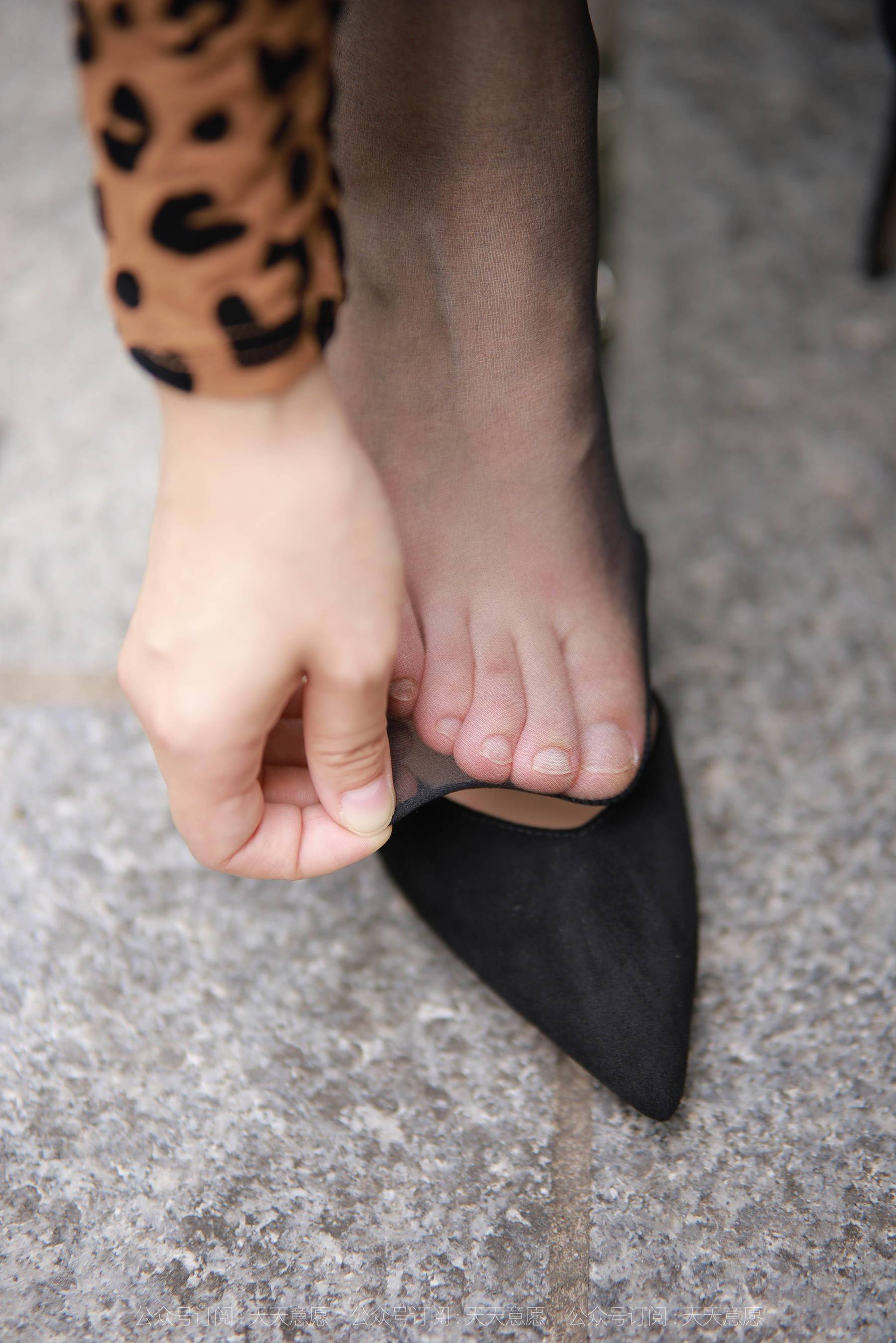 模特：小婕《性感豹纹包臀裙》-图73