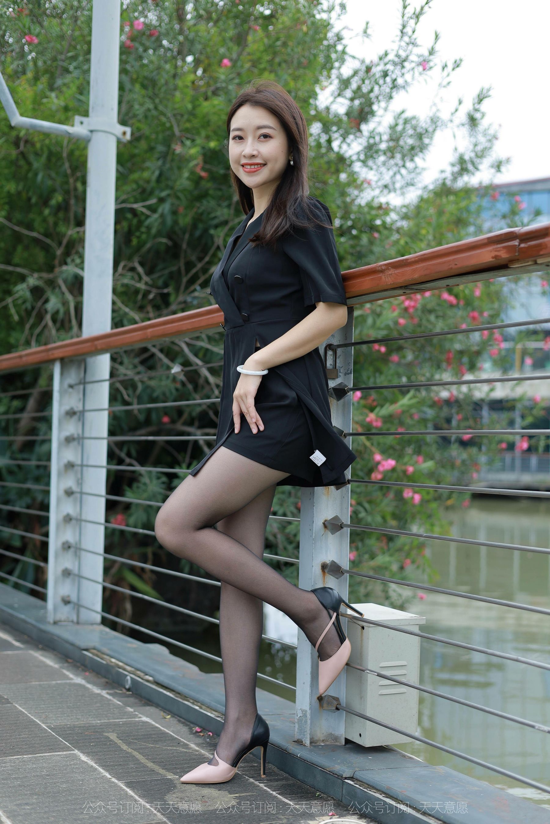 模特：小婕《桥上的美女》-图15