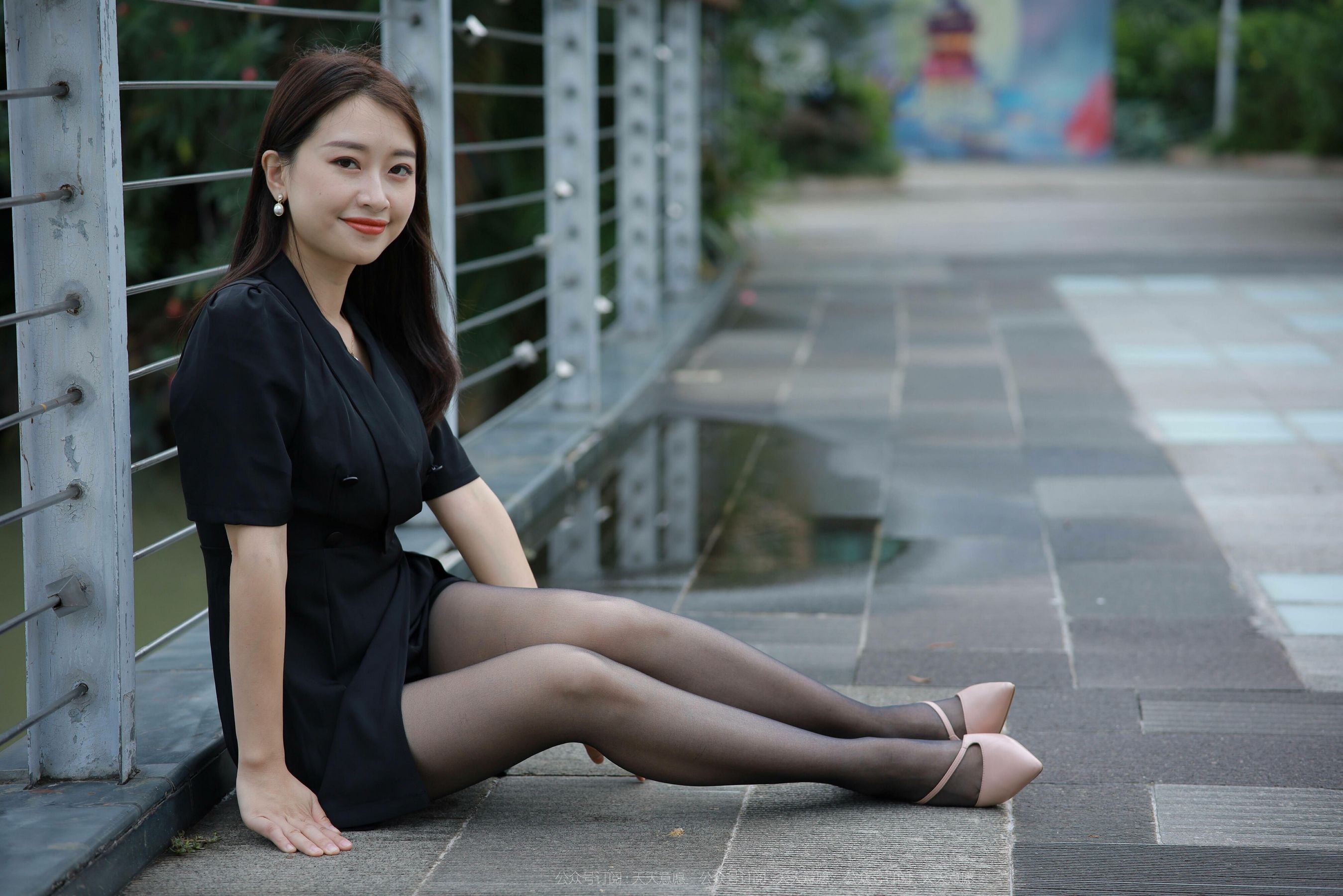 模特：小婕《桥上的美女》-图65