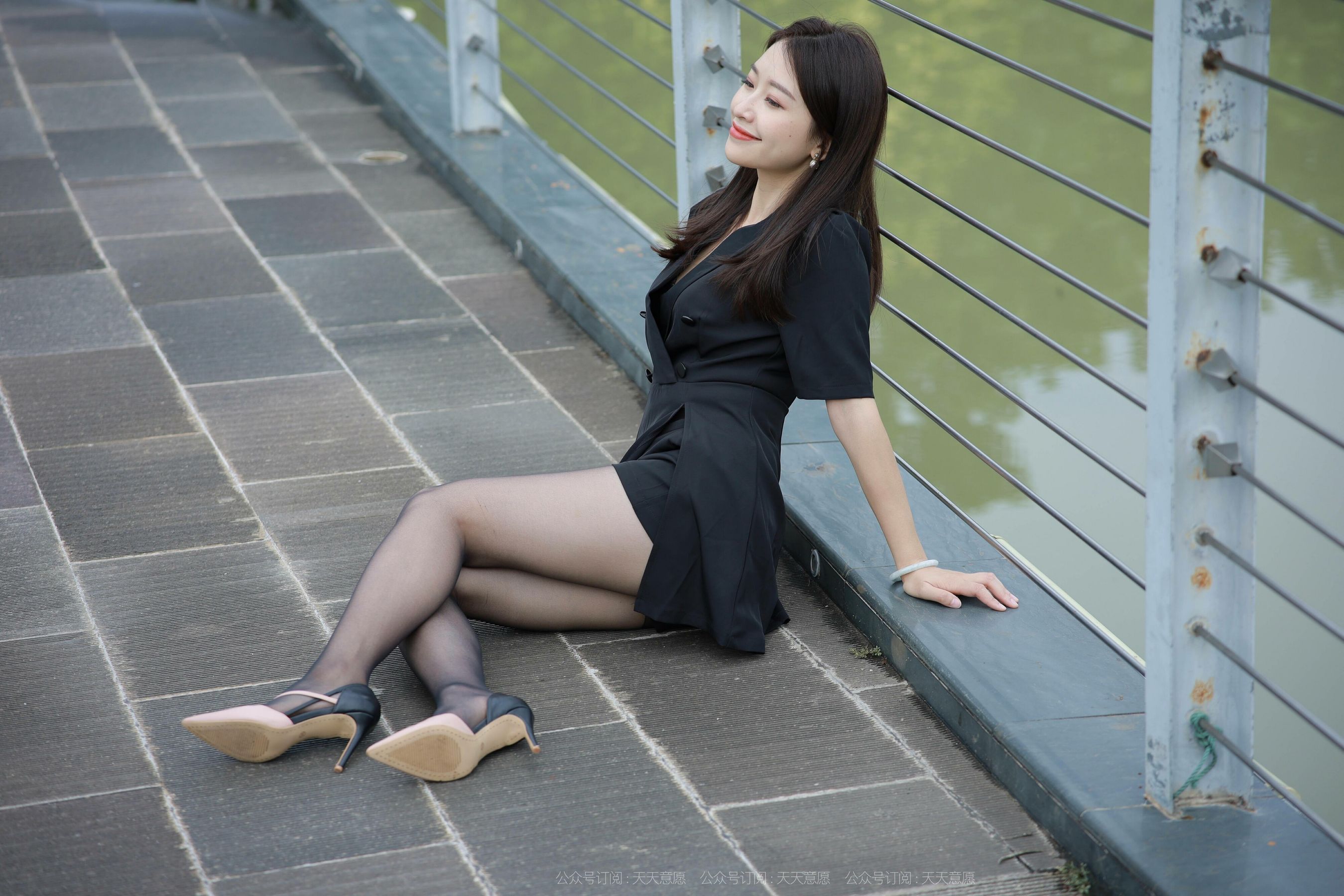 模特：小婕《桥上的美女》-图67