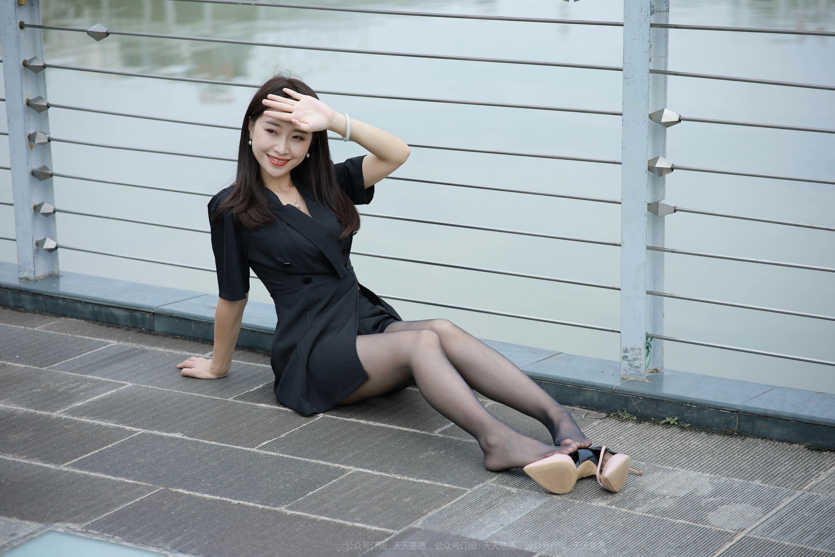 模特：小婕《桥上的美女》-图85