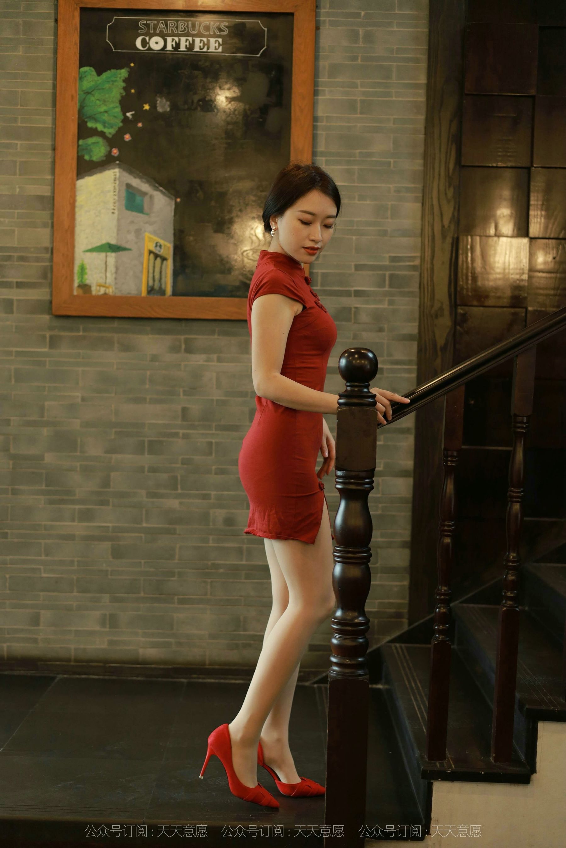 模特：小婕《红色旗袍》-图10