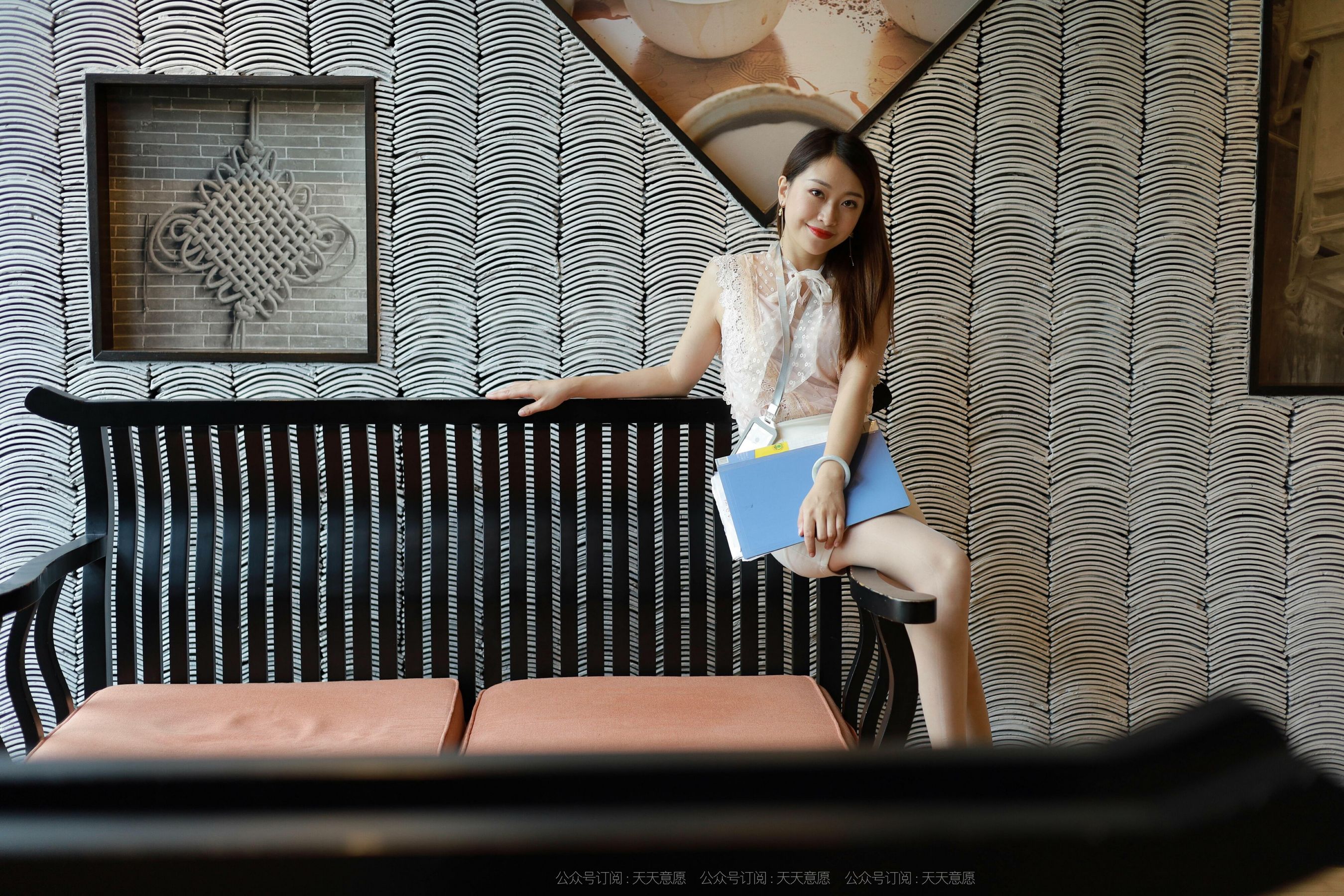 模特：小婕《美腿业务员》-图4