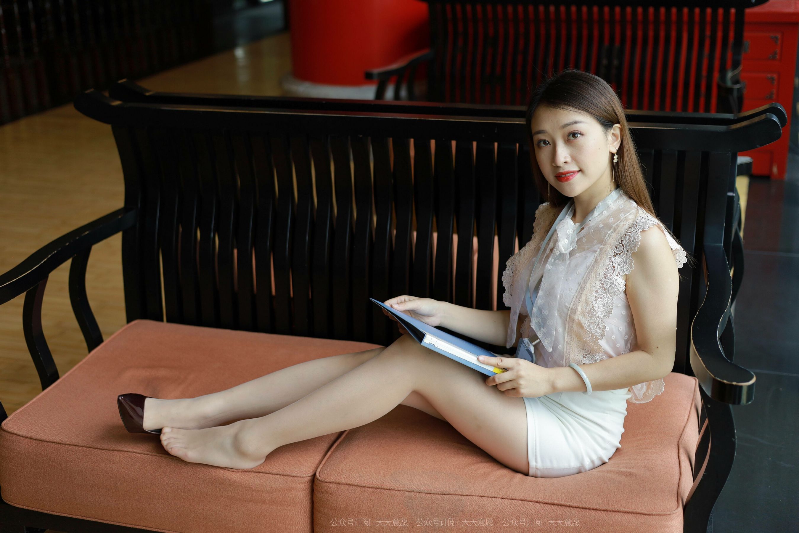 模特：小婕《美腿业务员》-图52