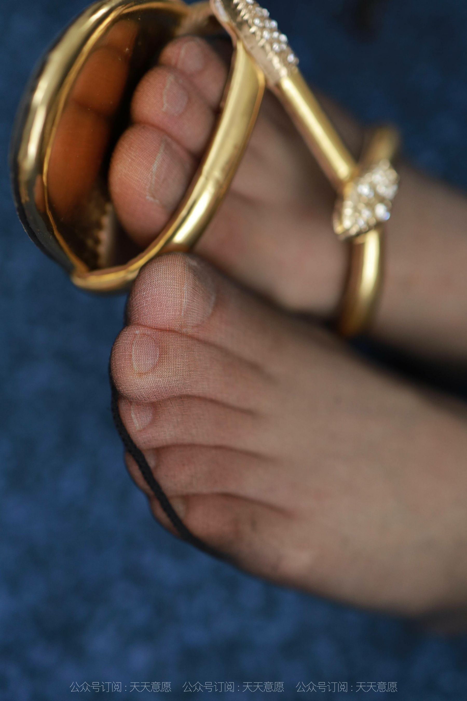 模特：小婕《金色吊带裙》-图49