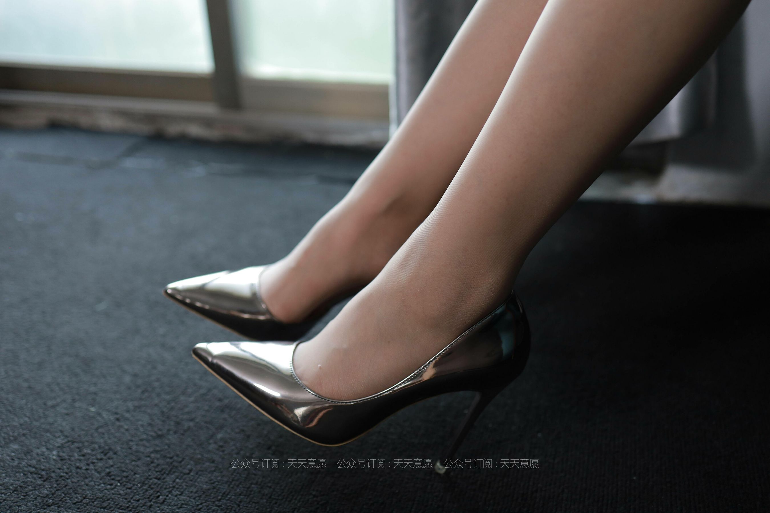 模特：小婕《黑色包臀裙》-图36