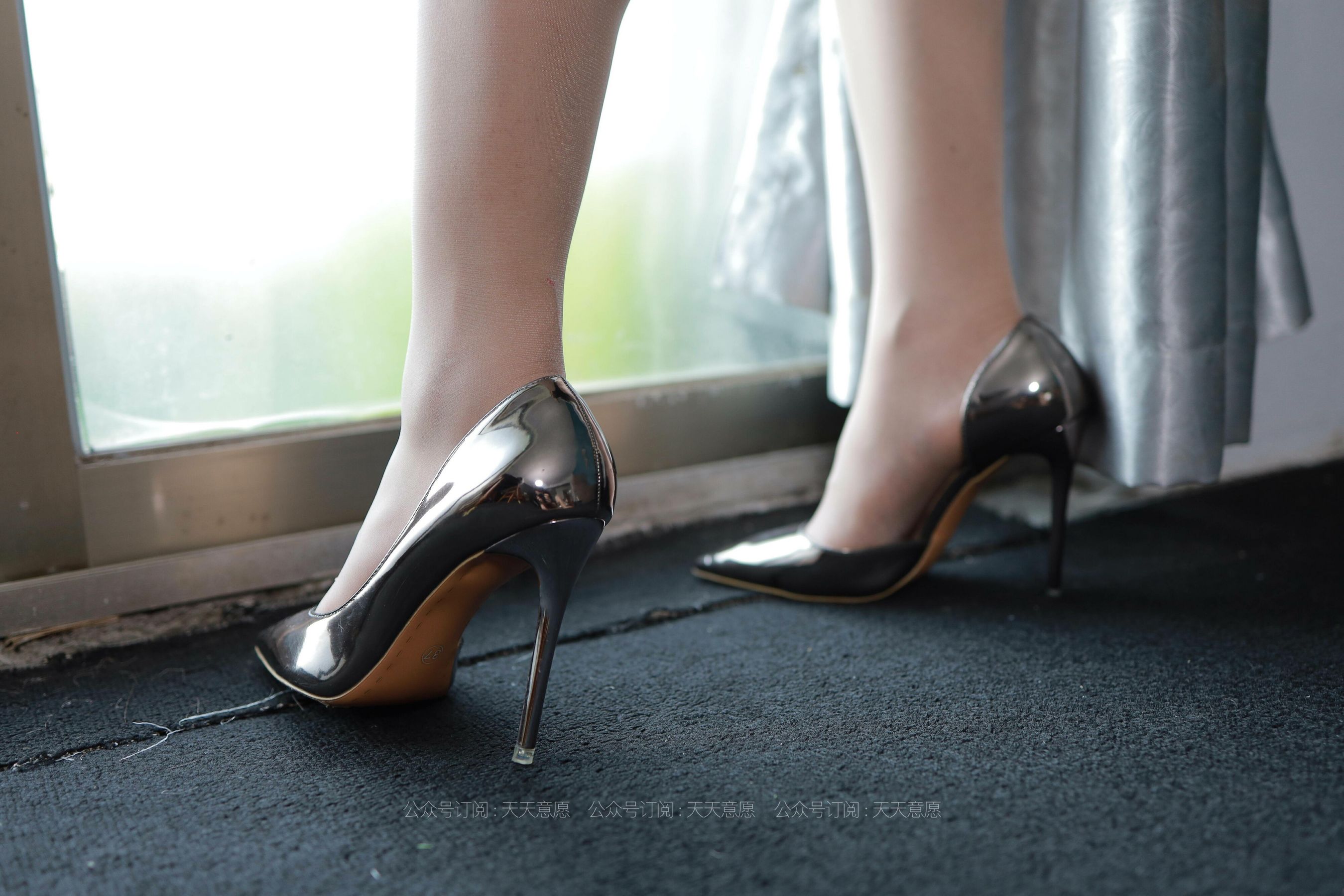 模特：小婕《黑色包臀裙》-图40