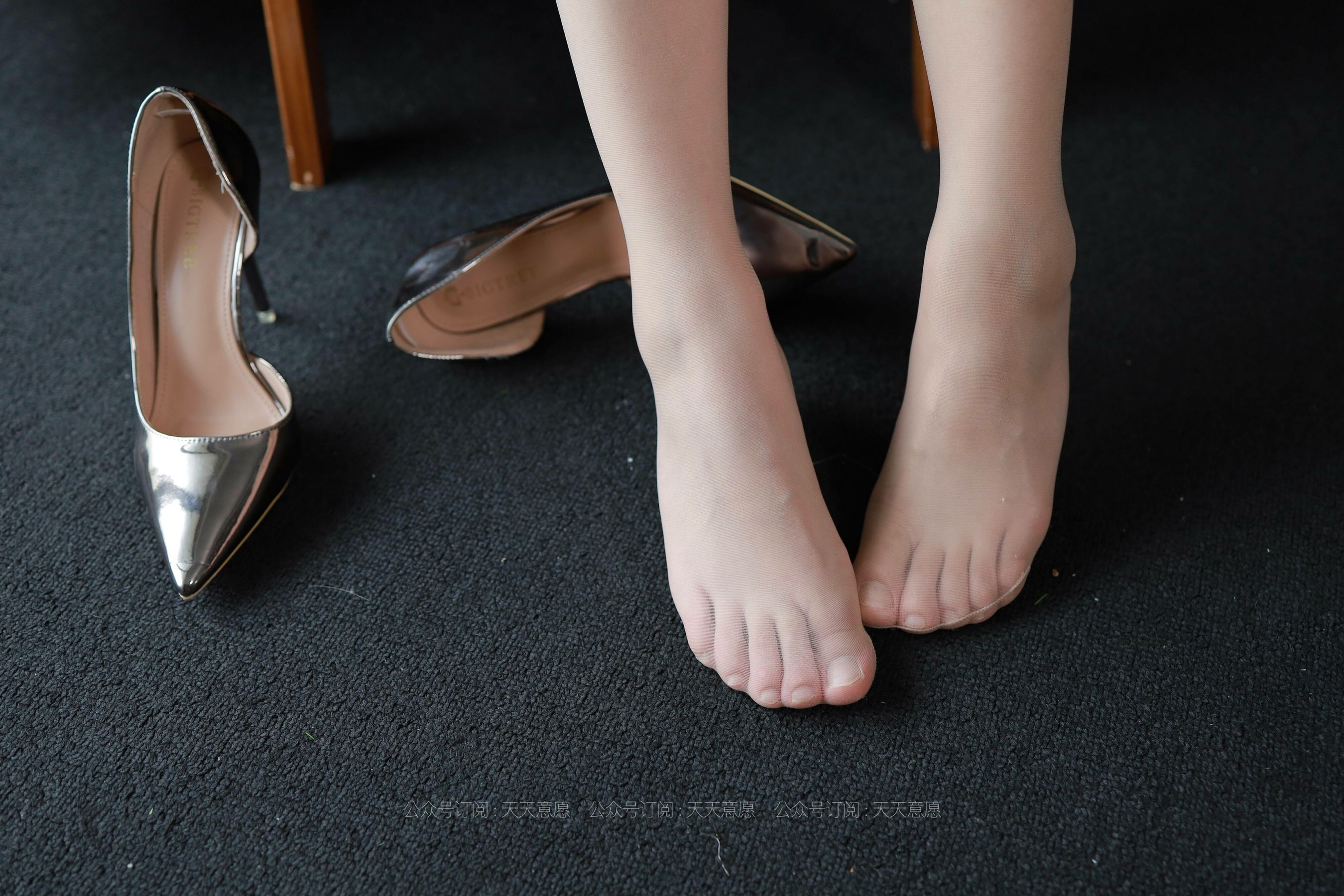 模特：小婕《黑色包臀裙》-图81