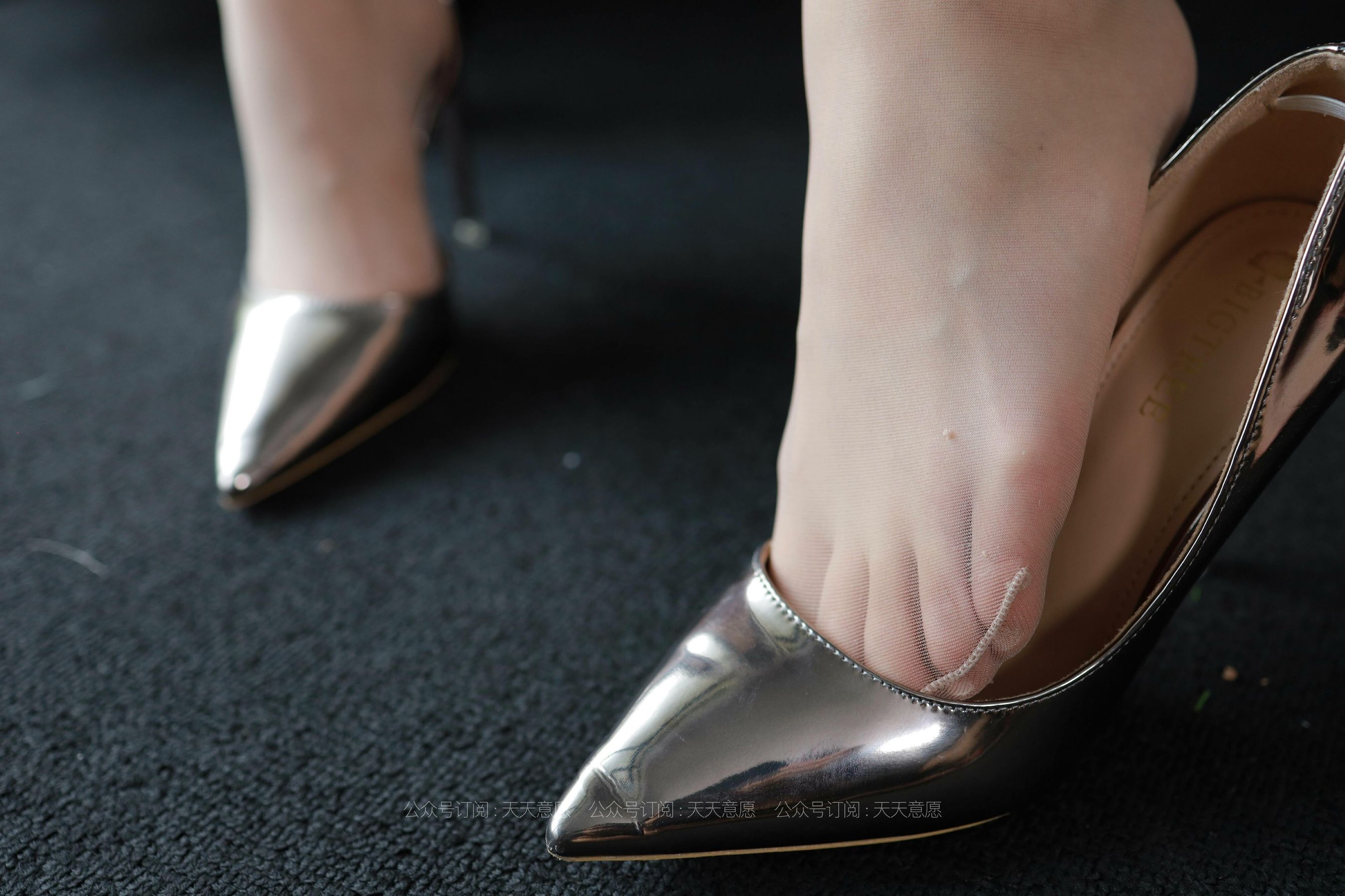 模特：小婕《黑色包臀裙》-图85