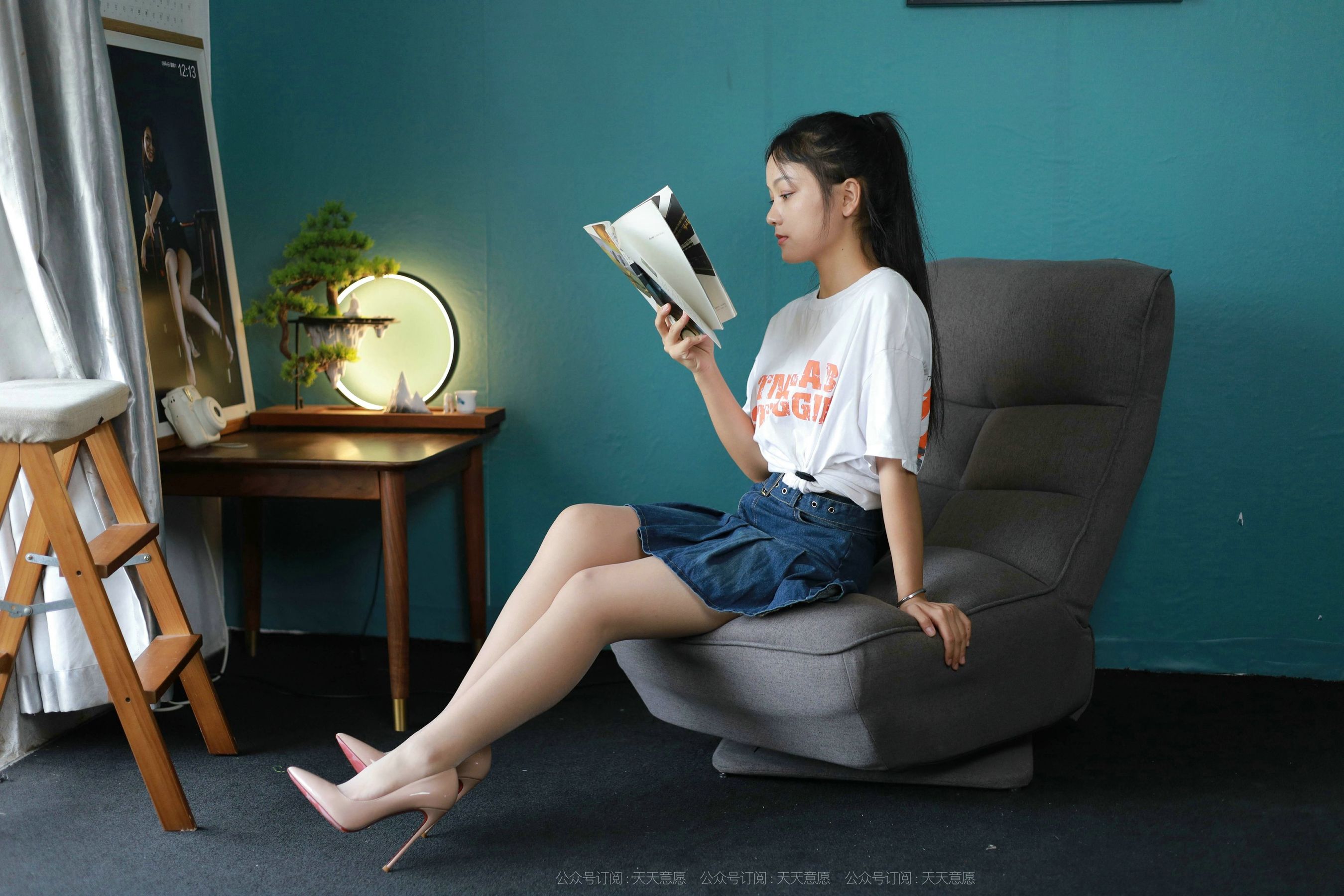 模特：小琪《开学啦！》-图0