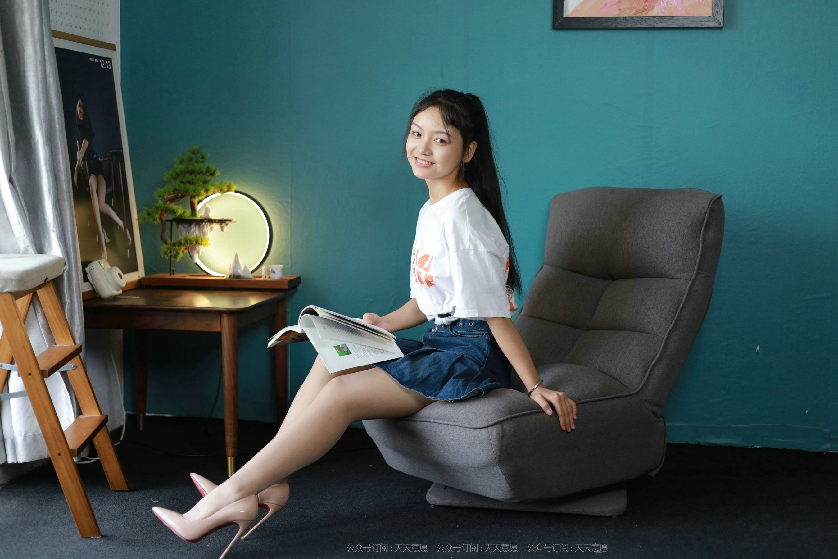 模特：小琪《开学啦！》-图1