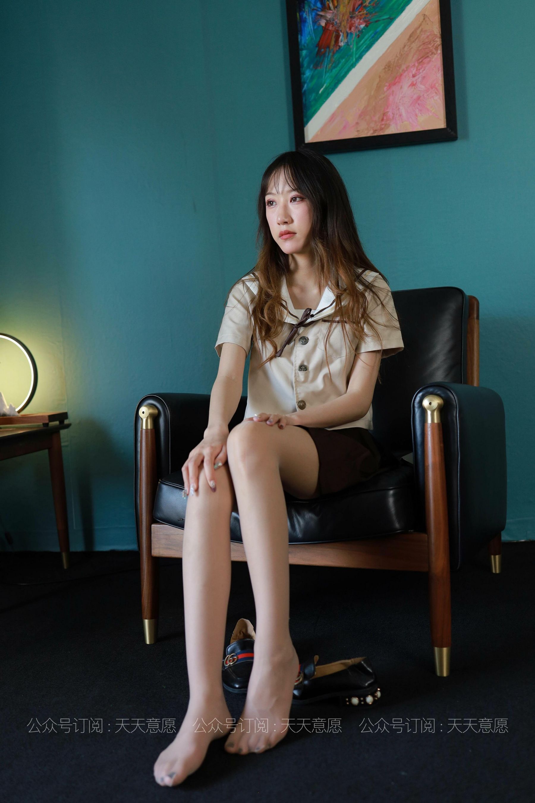 模特：怡怡《JK少女》-图24