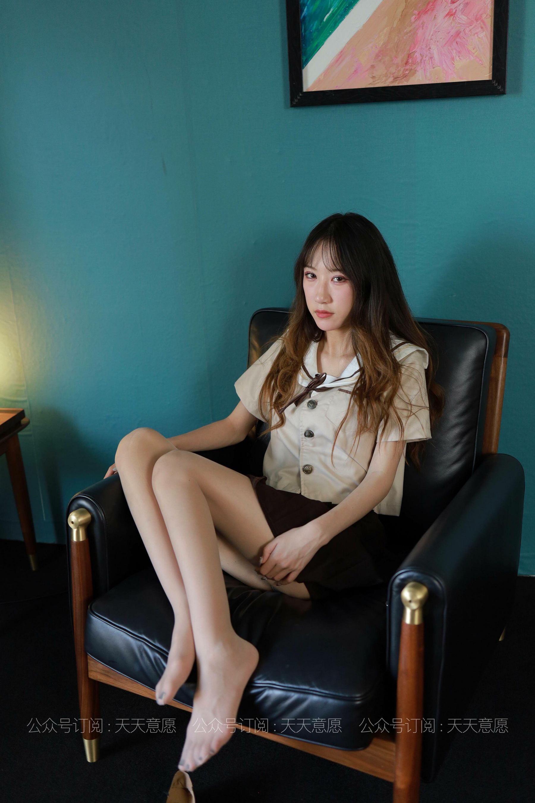 模特：怡怡《JK少女》-图31