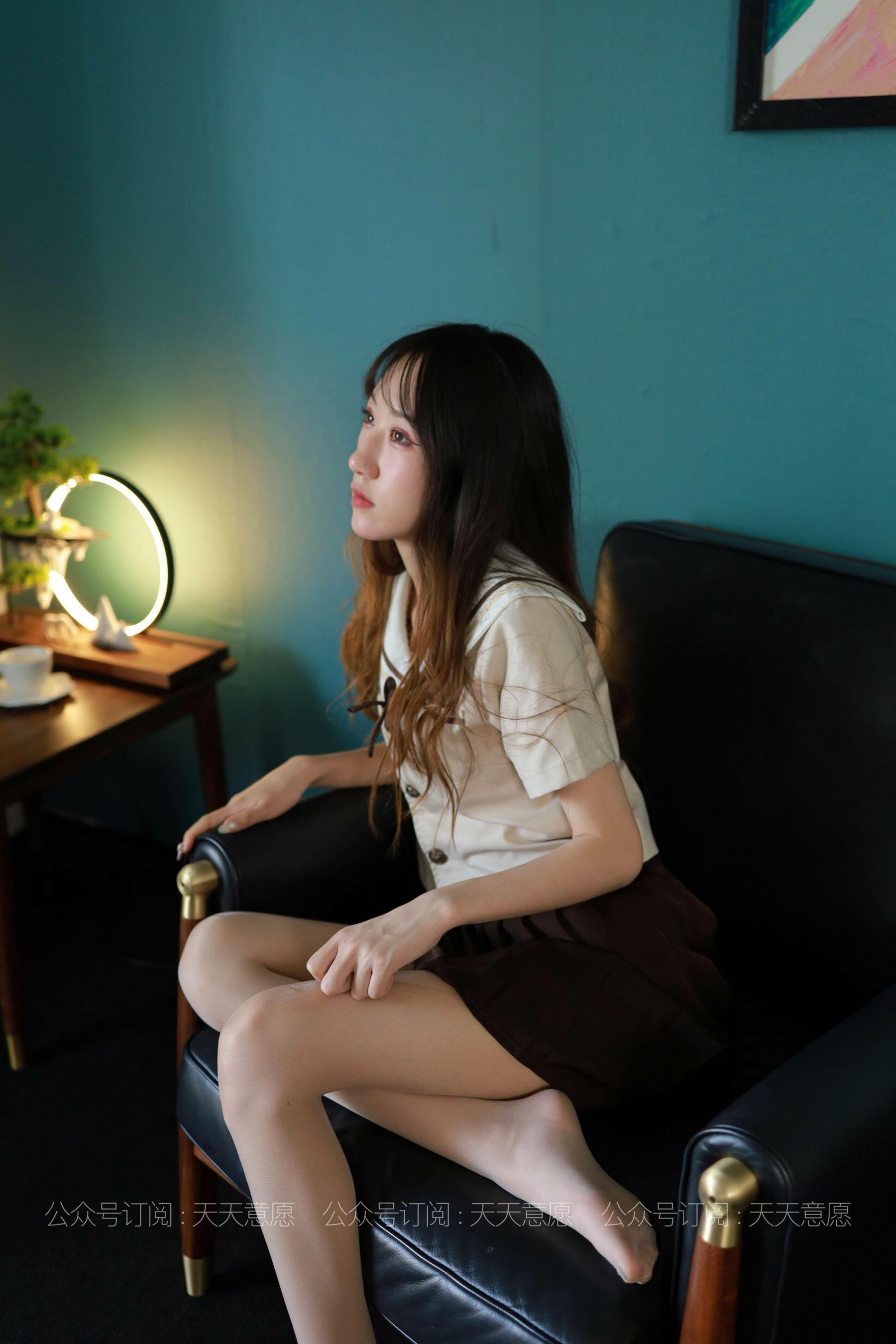 模特：怡怡《JK少女》-图34