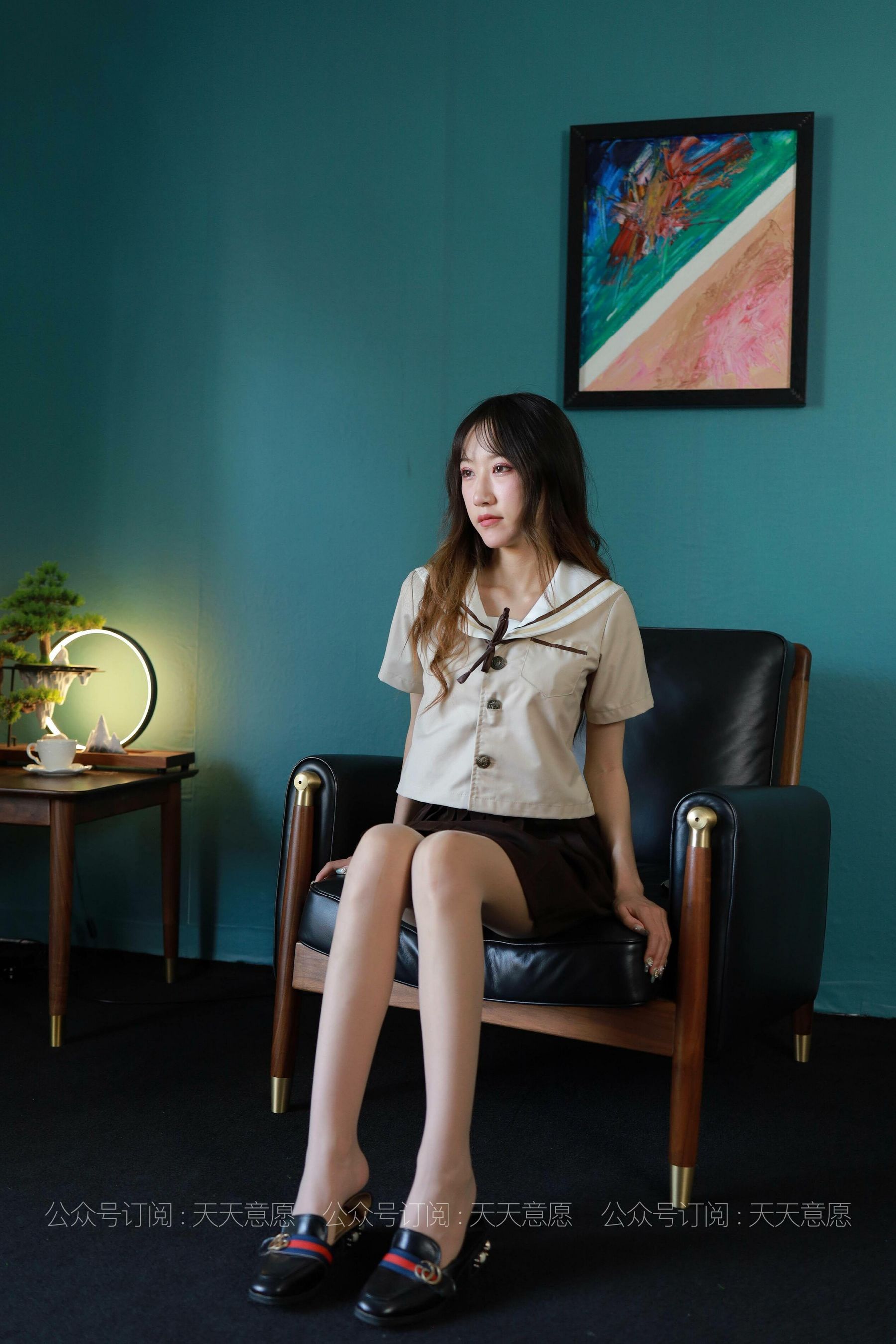 模特：怡怡《JK少女》-图3