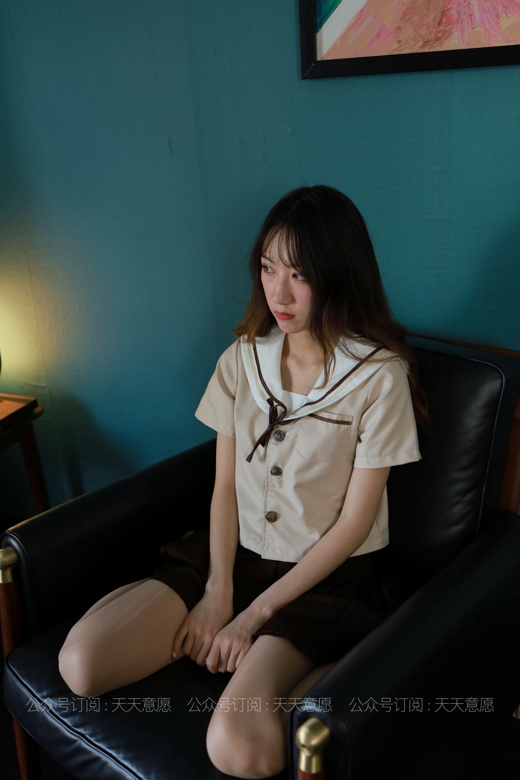 模特：怡怡《JK少女》-图51