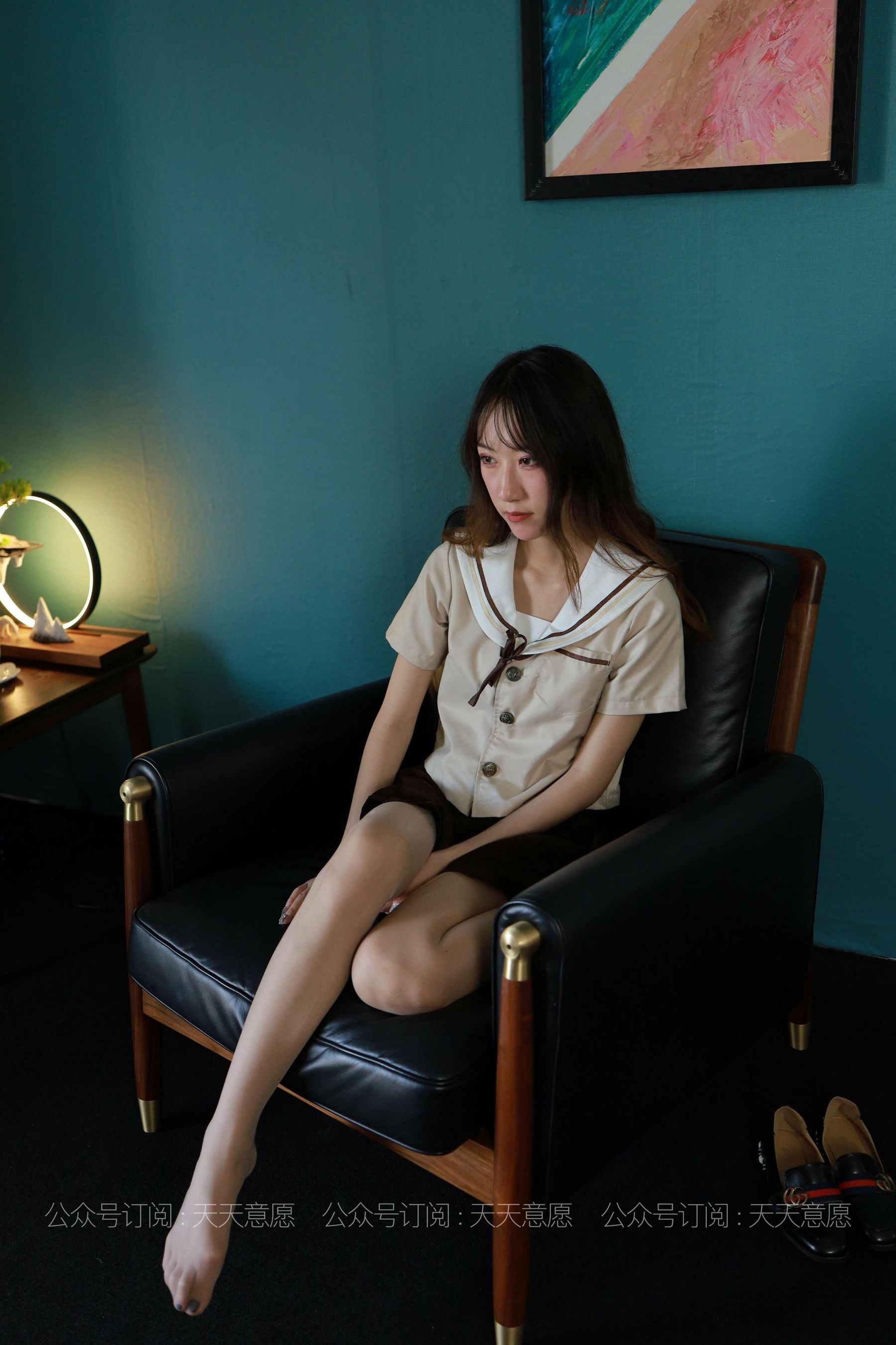 模特：怡怡《JK少女》-图52