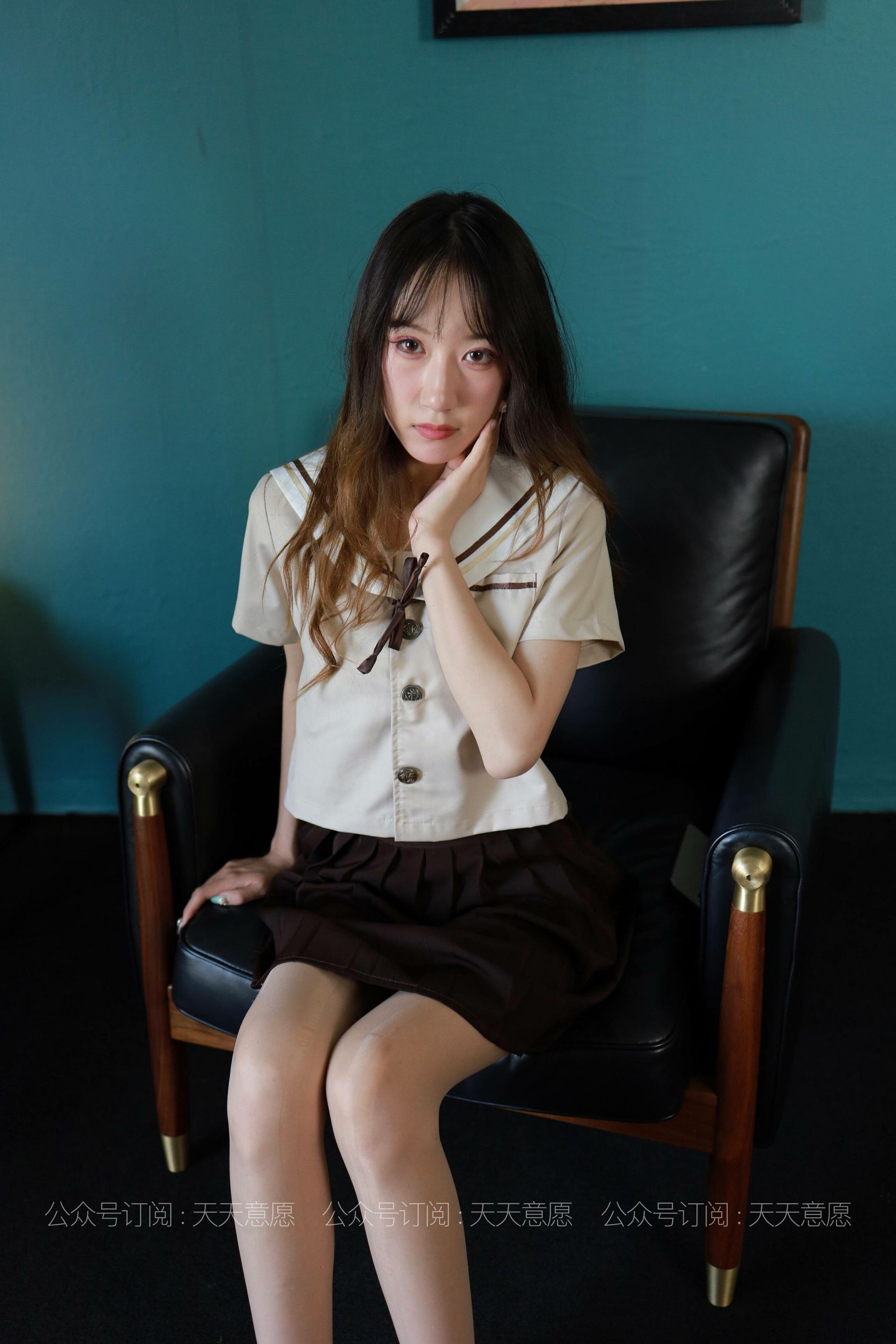 模特：怡怡《JK少女》-图5