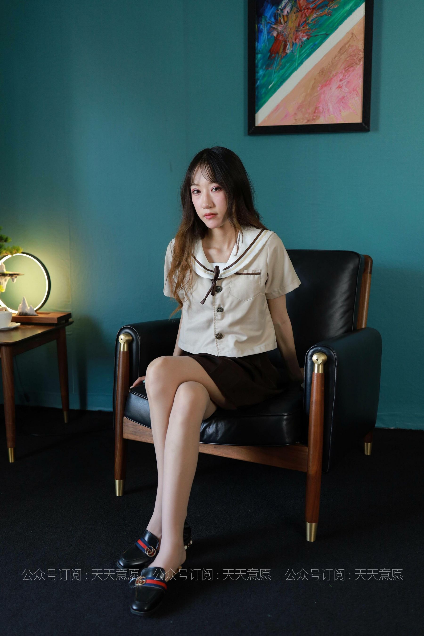 模特：怡怡《JK少女》-图6