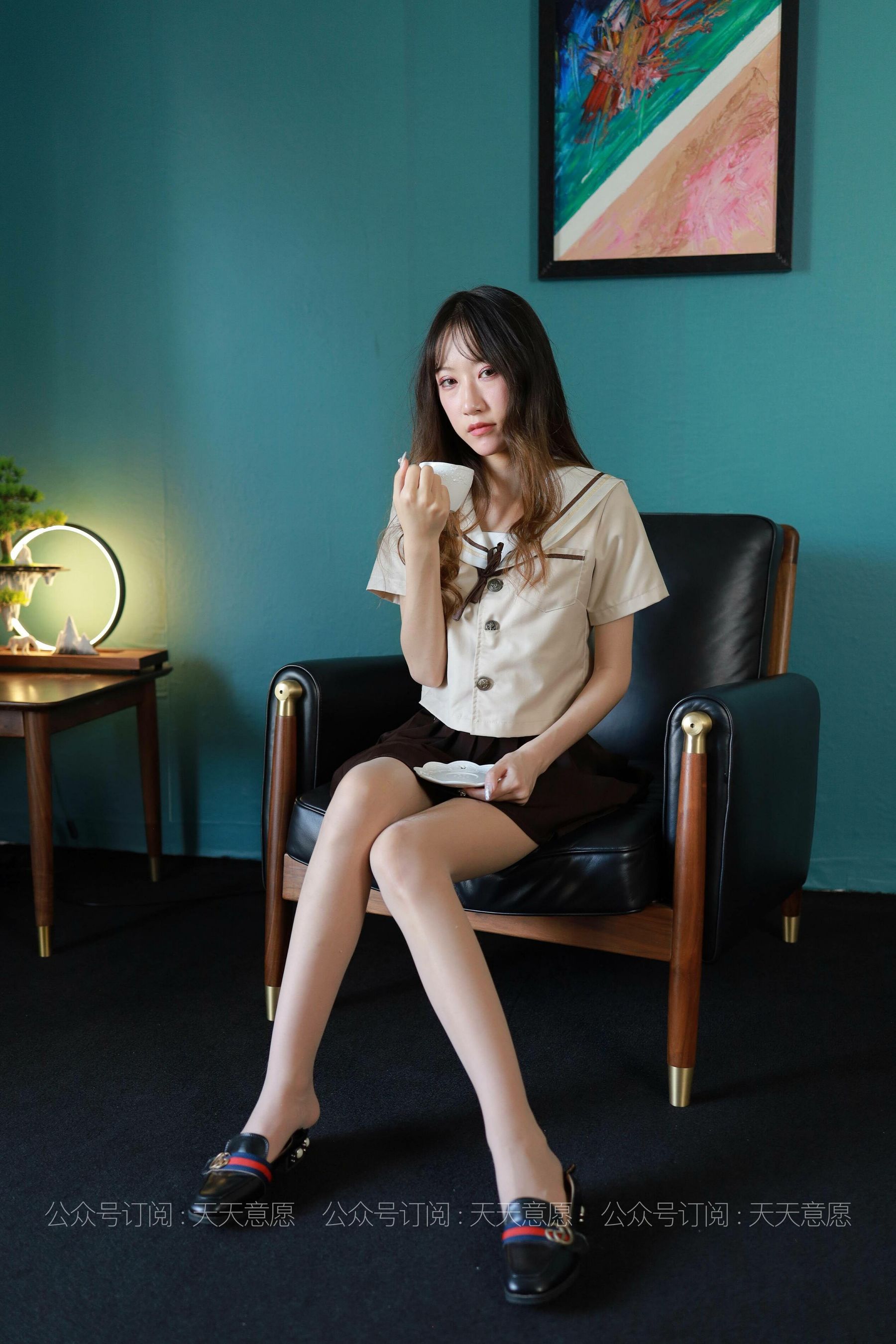 模特：怡怡《JK少女》-图70