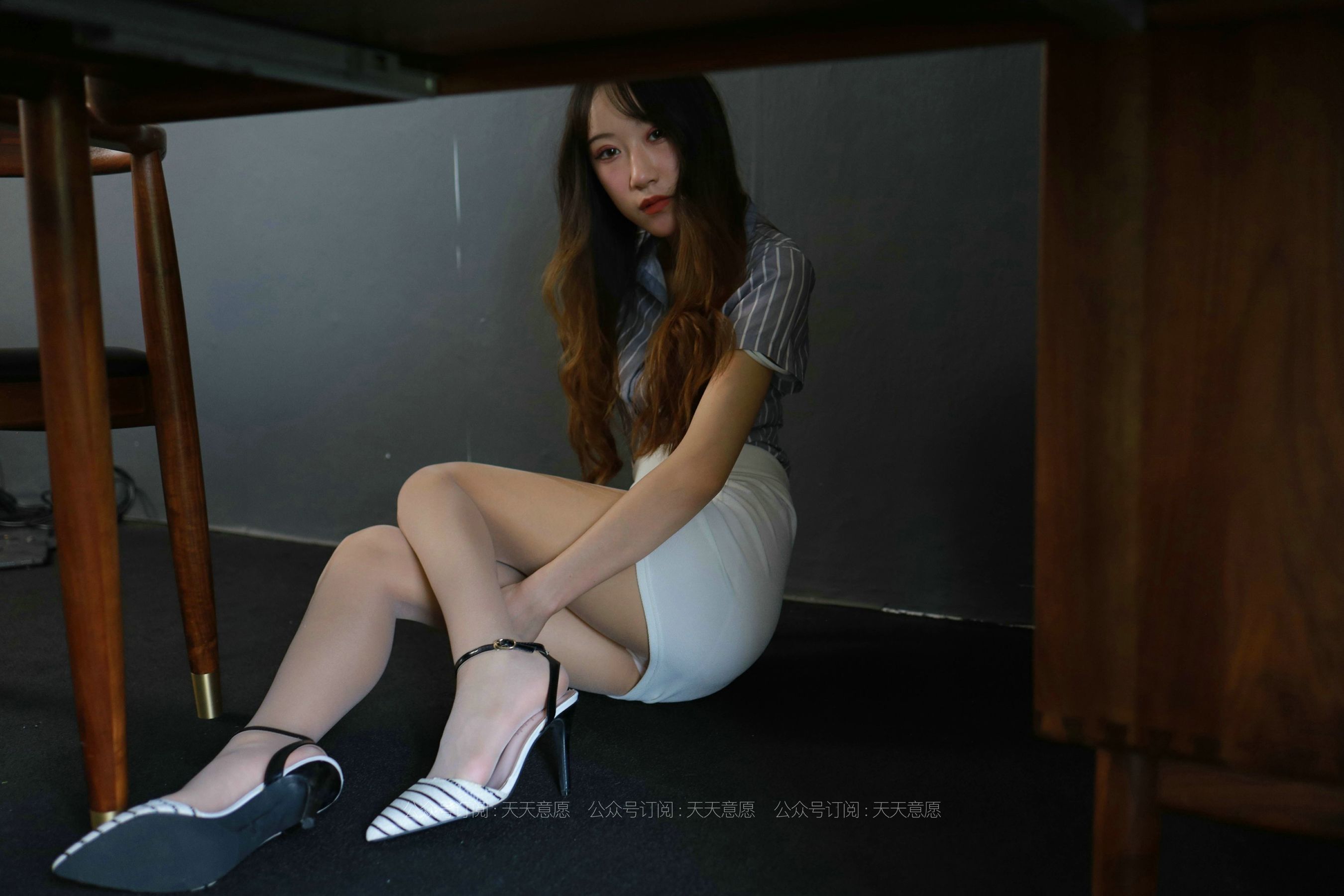 模特：怡怡《长腿实习生》-图46