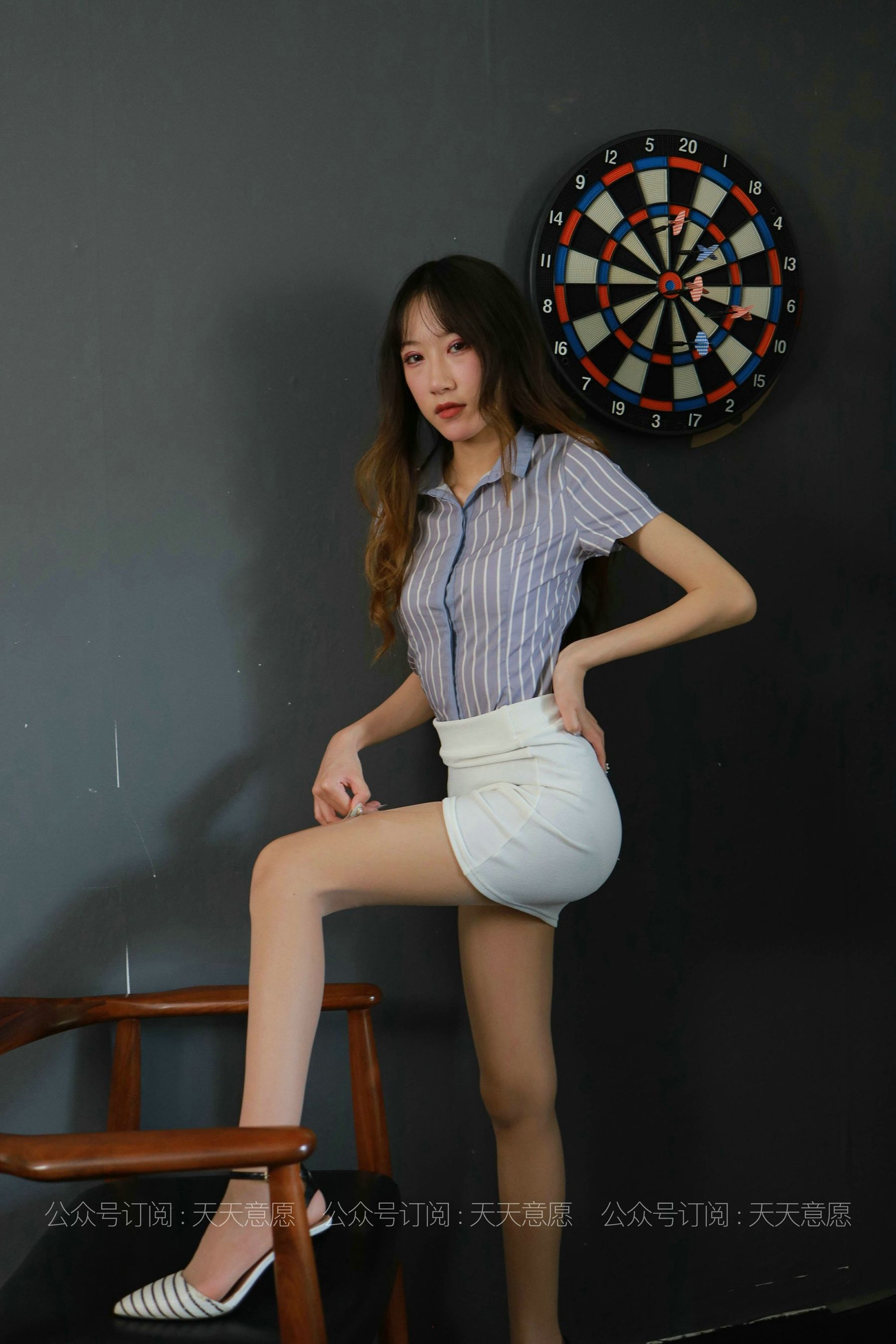 模特：怡怡《长腿实习生》-图64